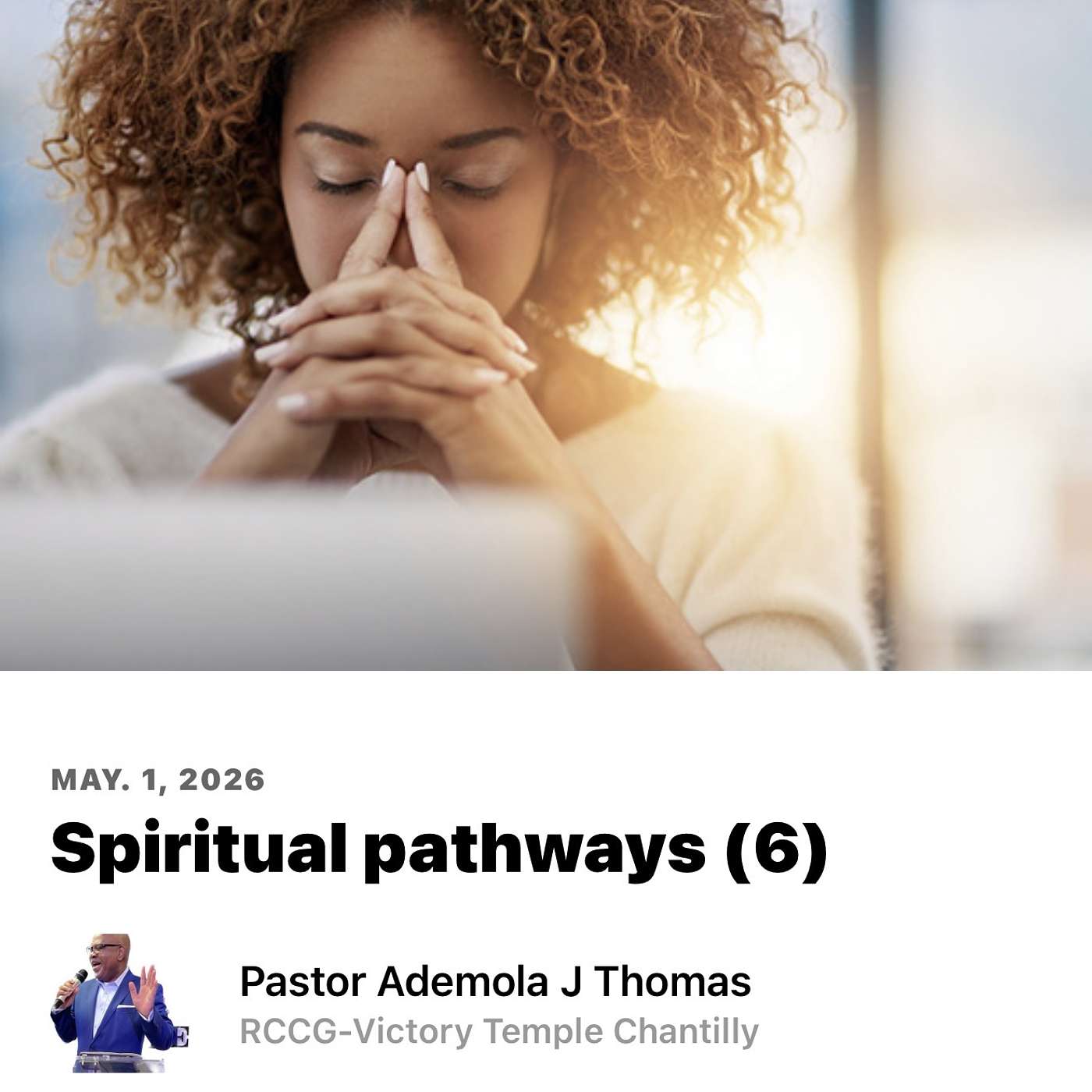 Spiritual Pathways (6) episode artwork