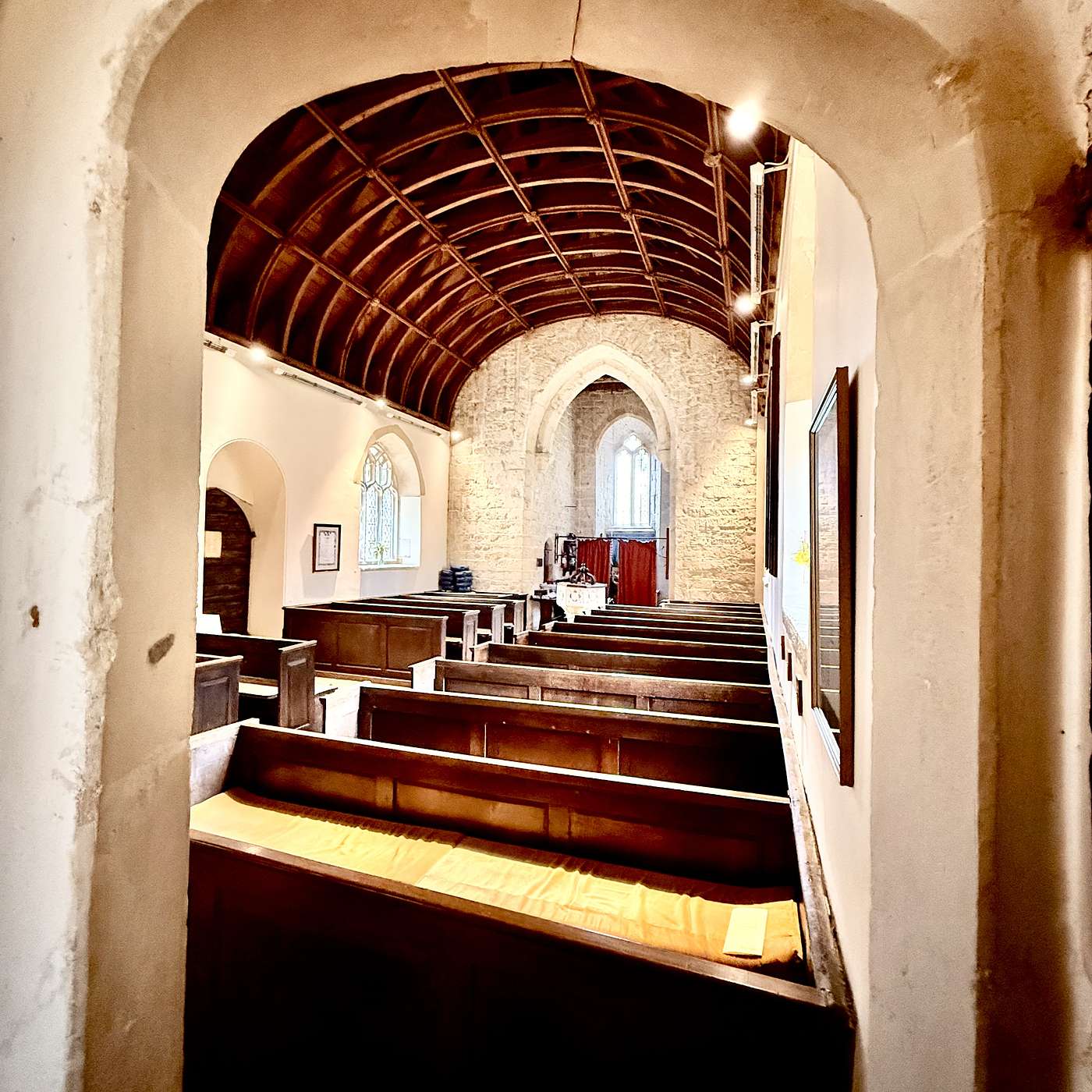 A Walk about St Peter’s Church, Purse Caundle; and we meet Madeline in Barchester Towers