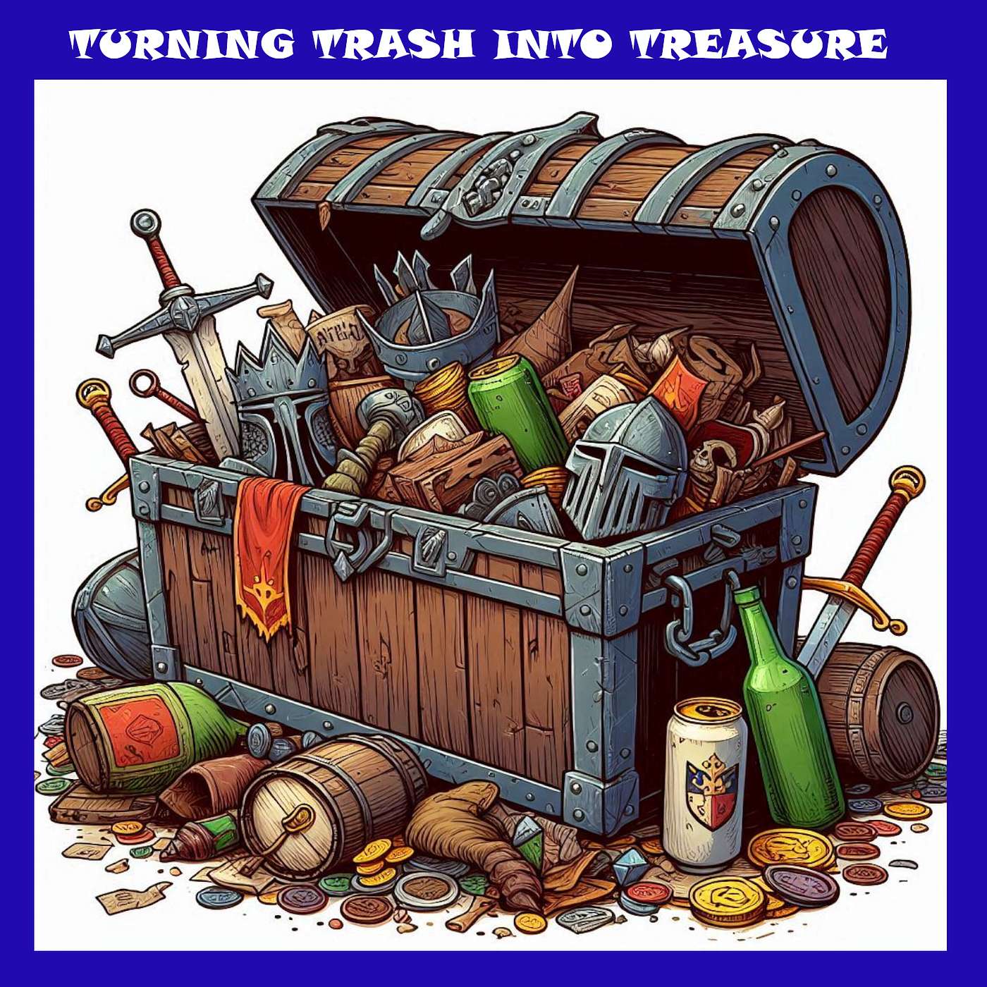 cover of episode Turning Trash into Treasure - reduce, reuse,recycle