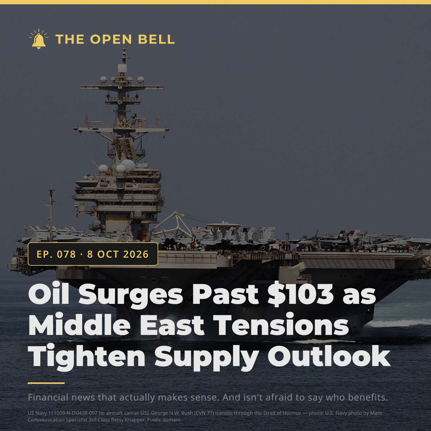 The Open Bell — Ep. 078 — 8 Oct 2026