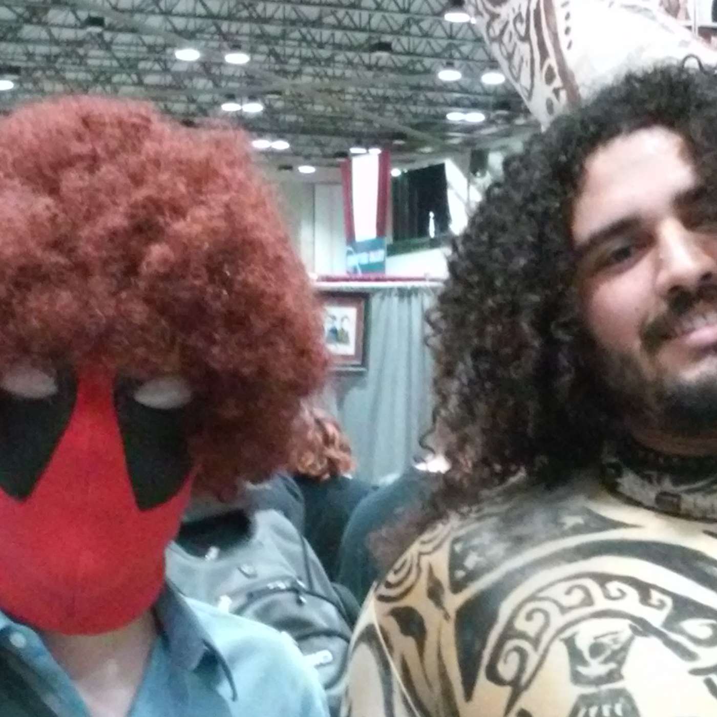 Episode 107: "Planet Comicon: Maui & Bob Ross Deadpool (Cosplayers)" episode artwork