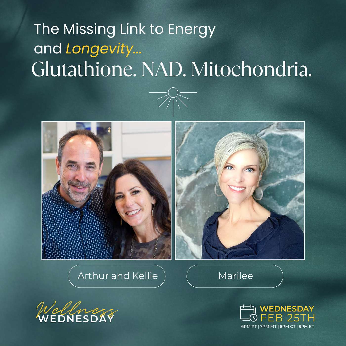 The Missing Link to Energy and Longevity: Glutathione, NAD and Mitochondria The Missing Link to Energy and Longevity: Glutathione, NAD and Mitochondria