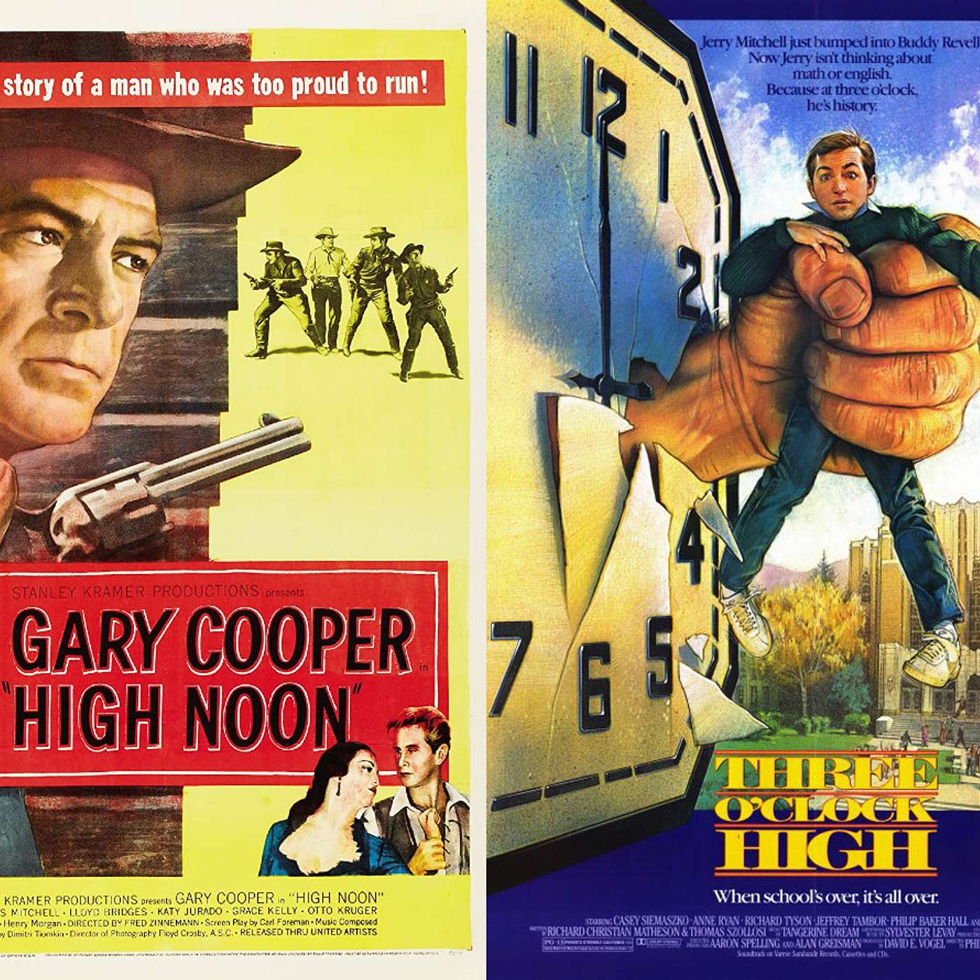 127: High Noon (1952) and Three O'Clock High (1987)