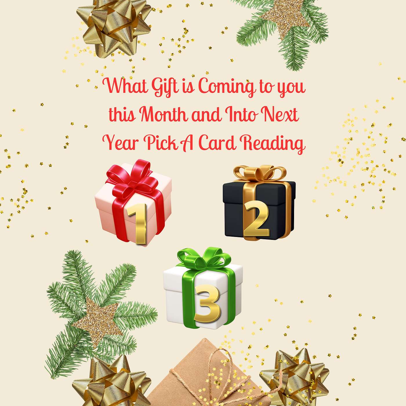What Gift is Coming to You Now or Into Next Year Black Gift#2