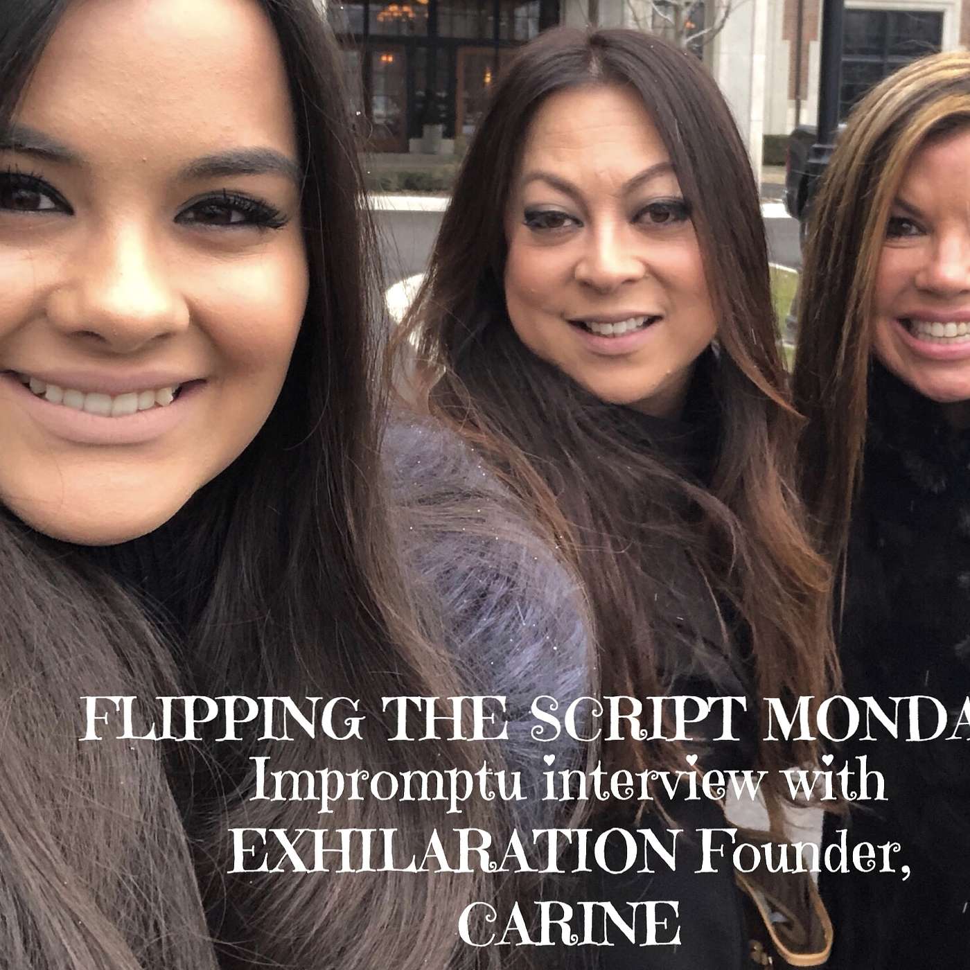 EPISODE 082 | FLIPPING THE SCRIPT MONDAY | IMPROMPTU INTERVIEW WITH CARINE!