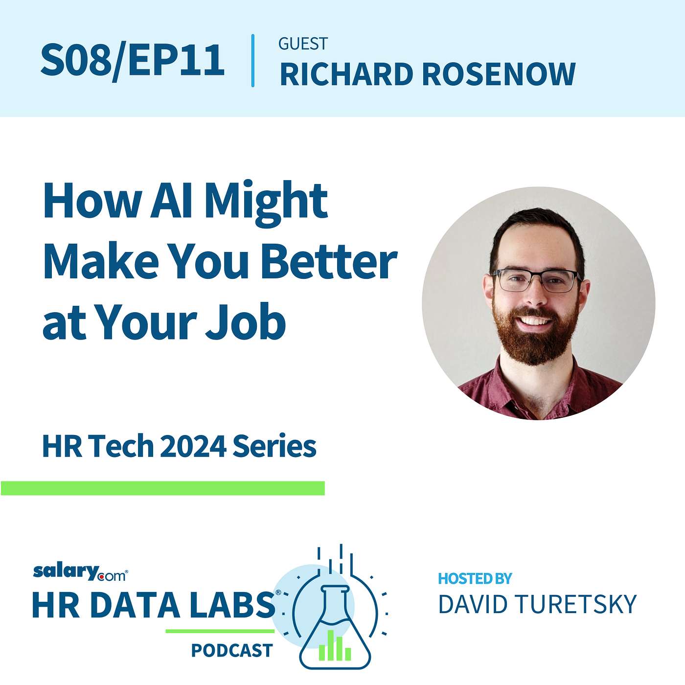 cover of episode Richard Rosenow - HR Tech 2024 - How AI Might Make You Better at Your Job