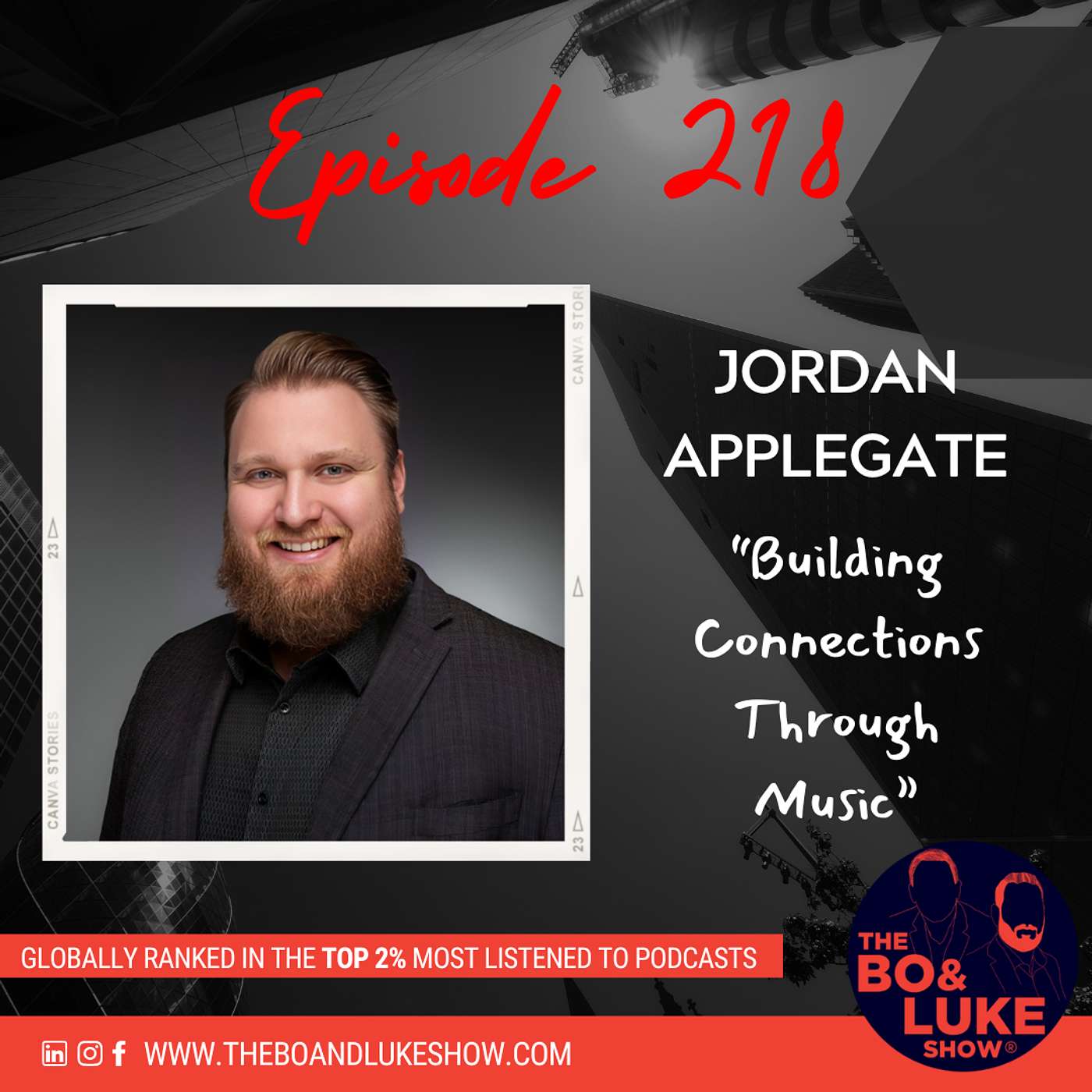 #218 - Jordan Applegate on Music, Connection, and Growth