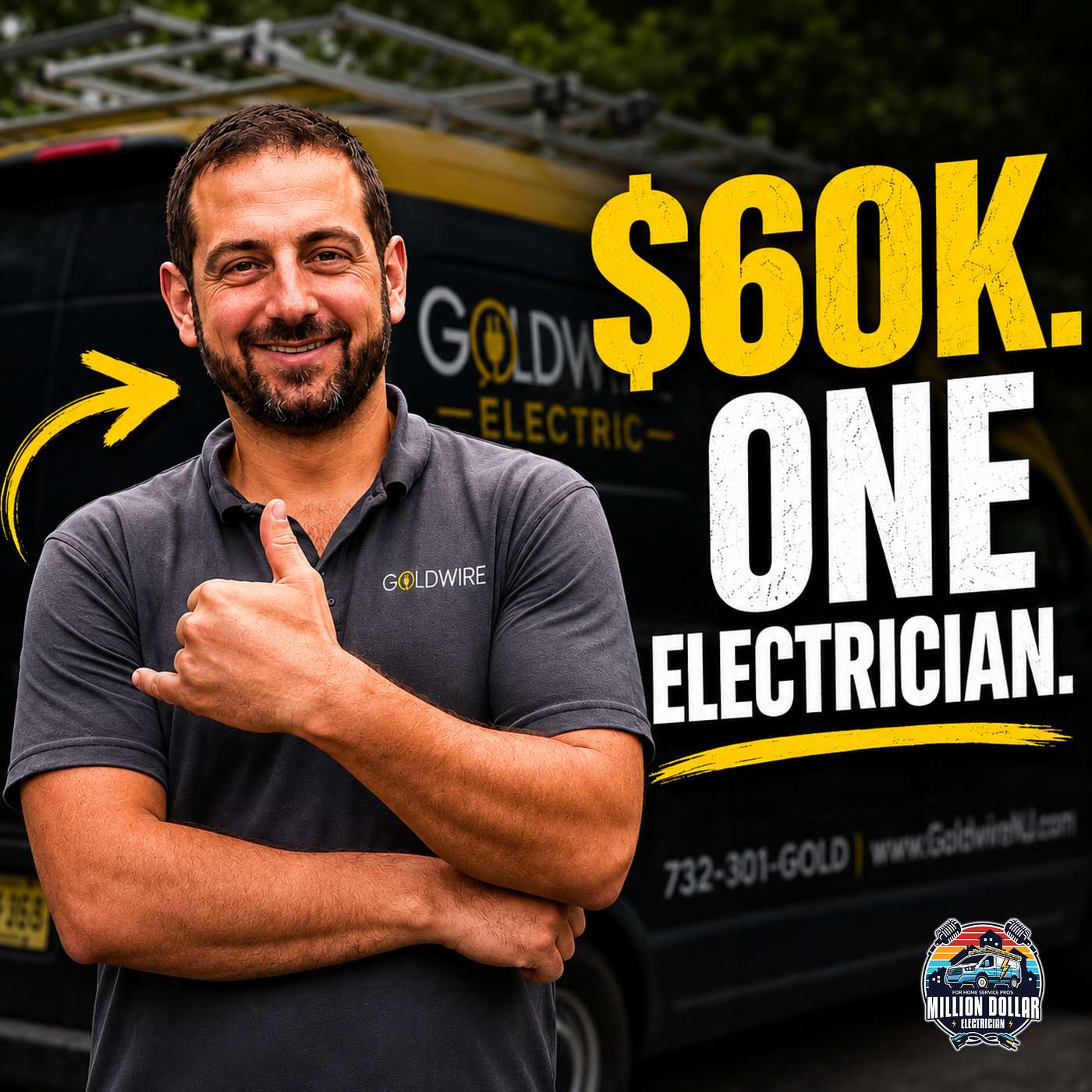 S3 EP49 How a One-Man Electrical Shop Hit a $60K Month | Bill Goldman episode artwork
