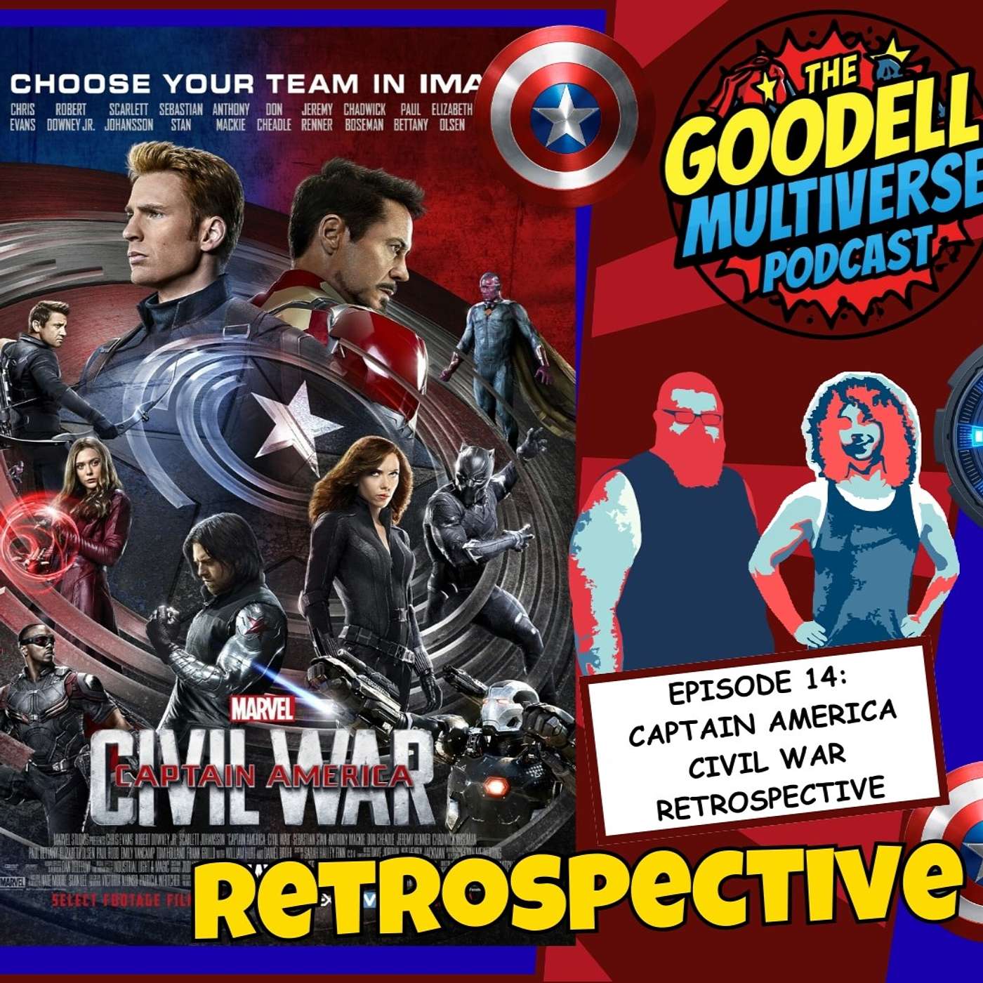 Ep14 - Captain America: Civil War Retrospective episode artwork