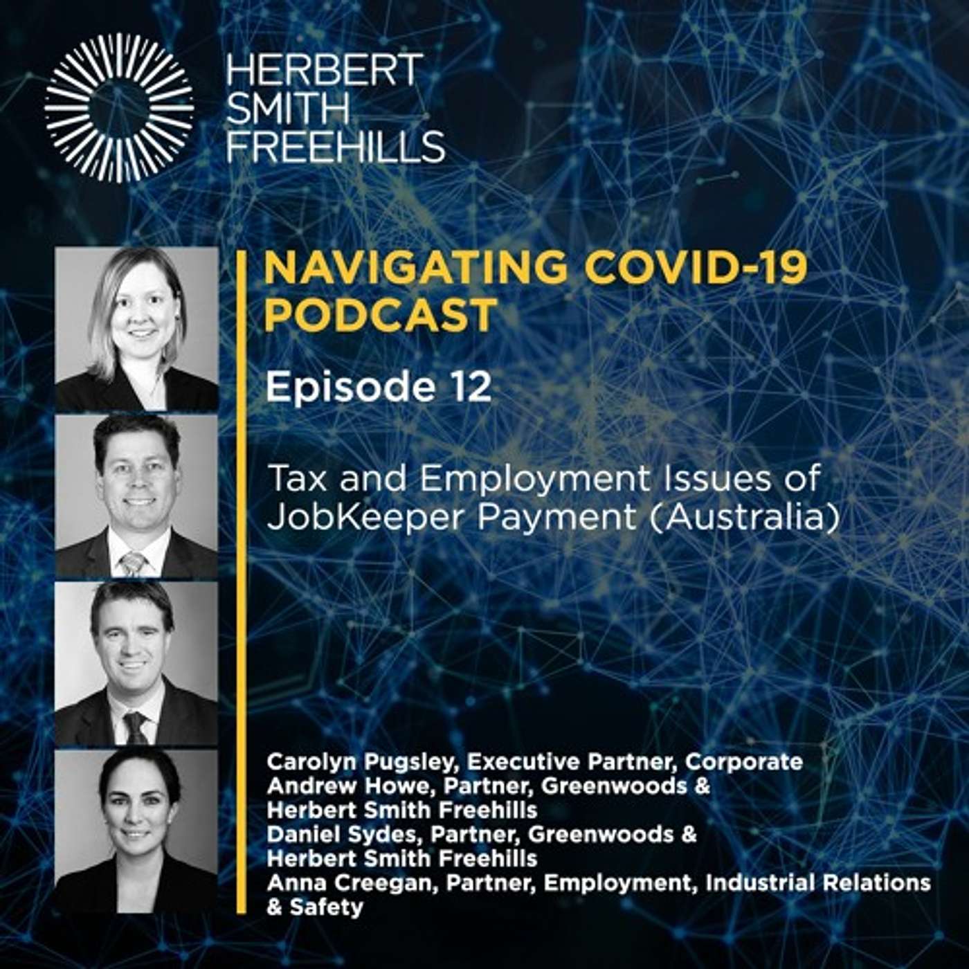 EP12 COVID-19: Tax and Employment Issues of JobKeeper Payment (Australia) episode artwork