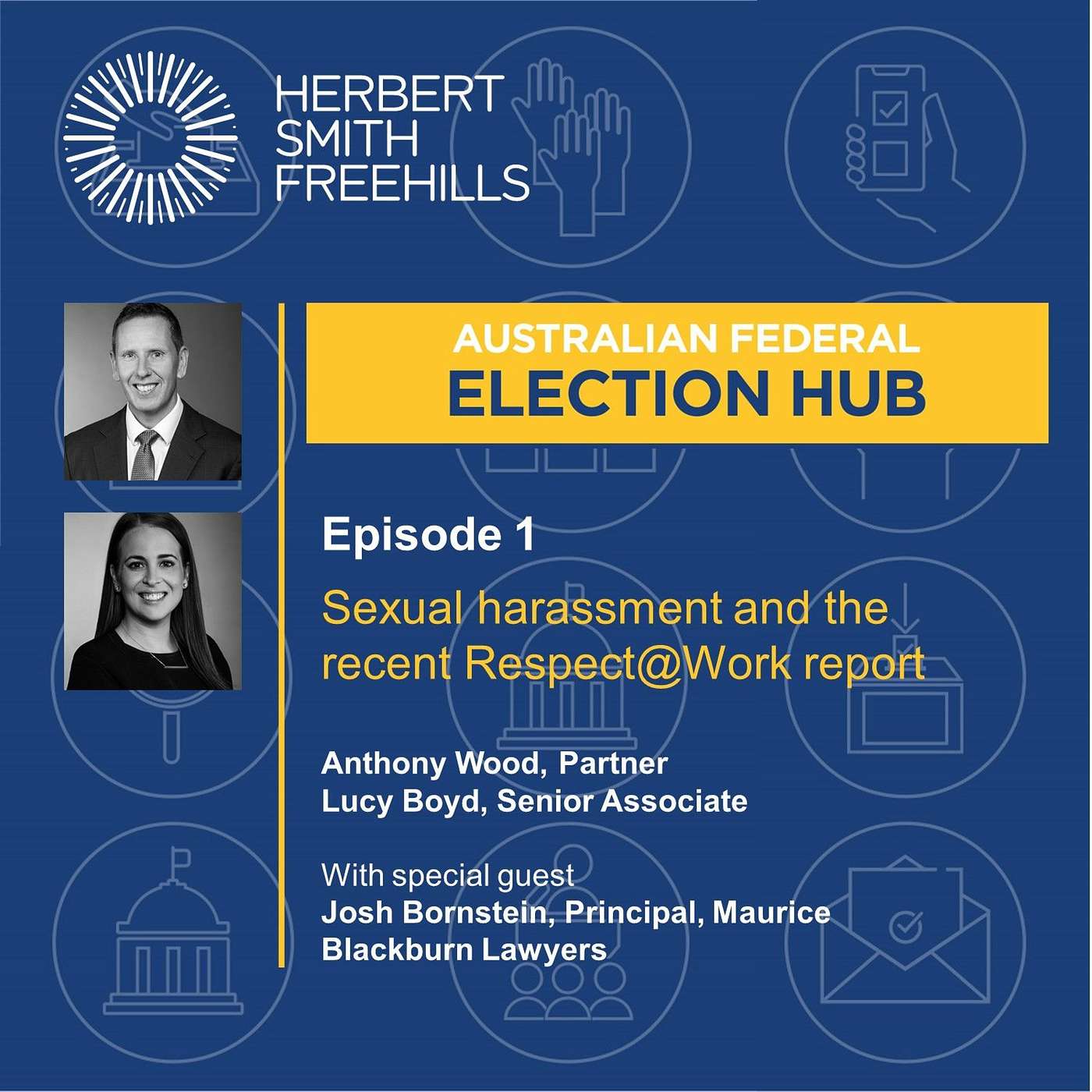 Australian Federal Election Series: EP1 - Sexual harassment and the recent Respect@Work report episode artwork