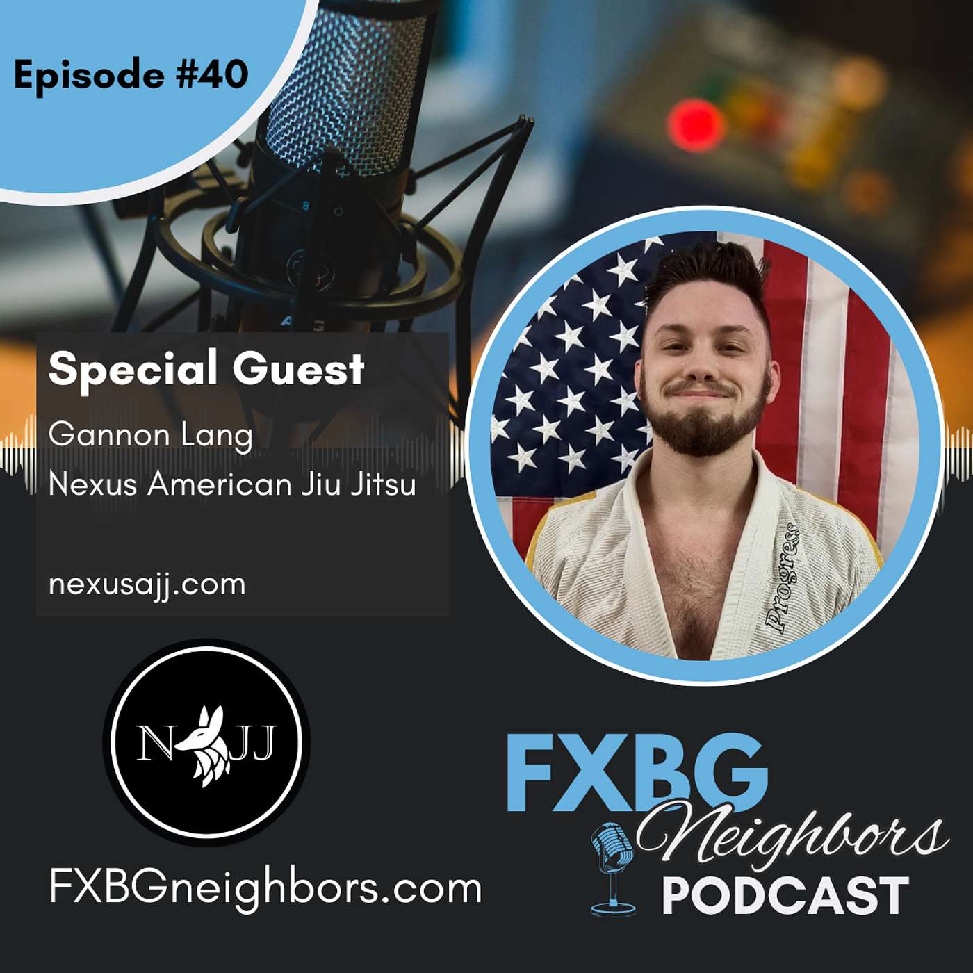 EP #40 Grappling with Success: Nexus American Jiu Jitsu's Community Journey episode artwork