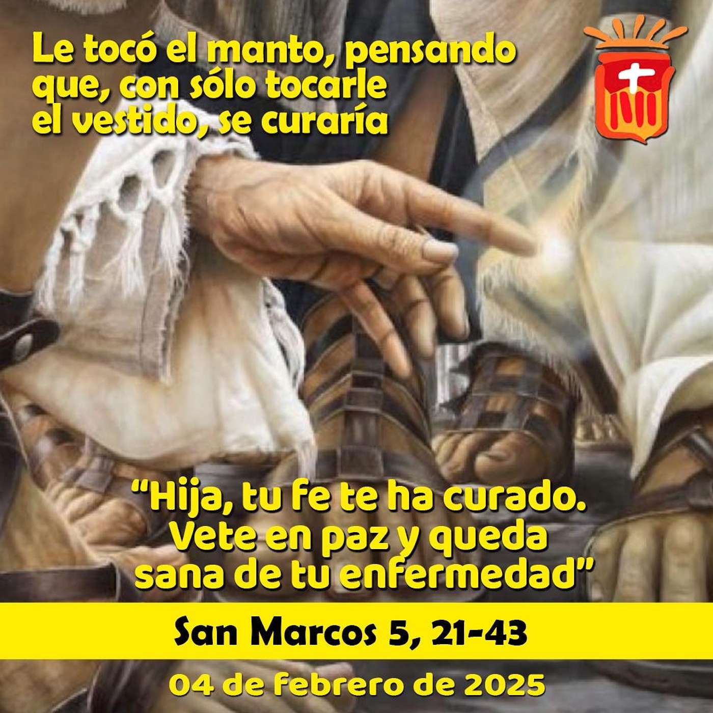 2025-02-04 San Marcos 5, 21-43: Martes IV Ordinario