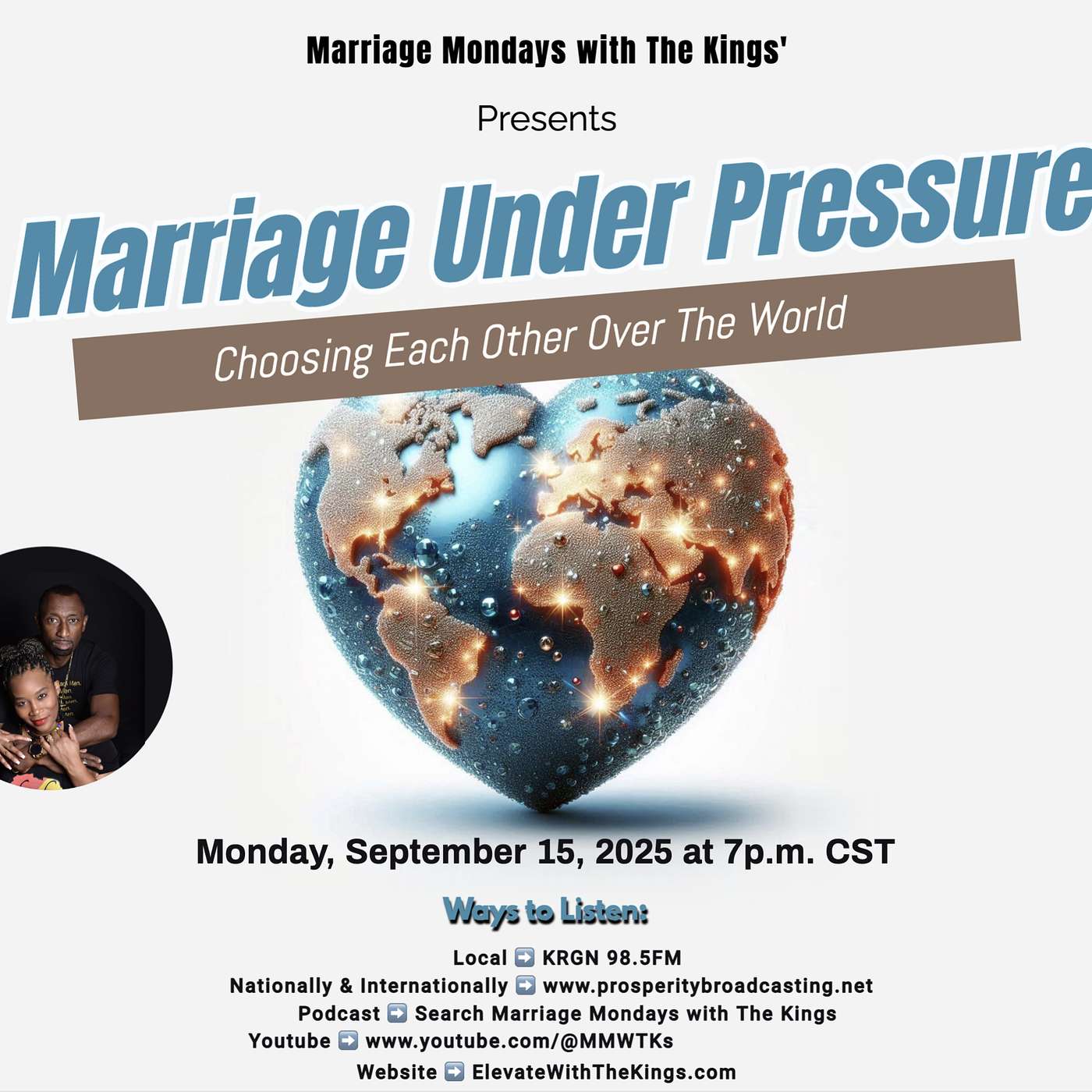 Marriage Under Pressure: Choosing Each Other Over the World