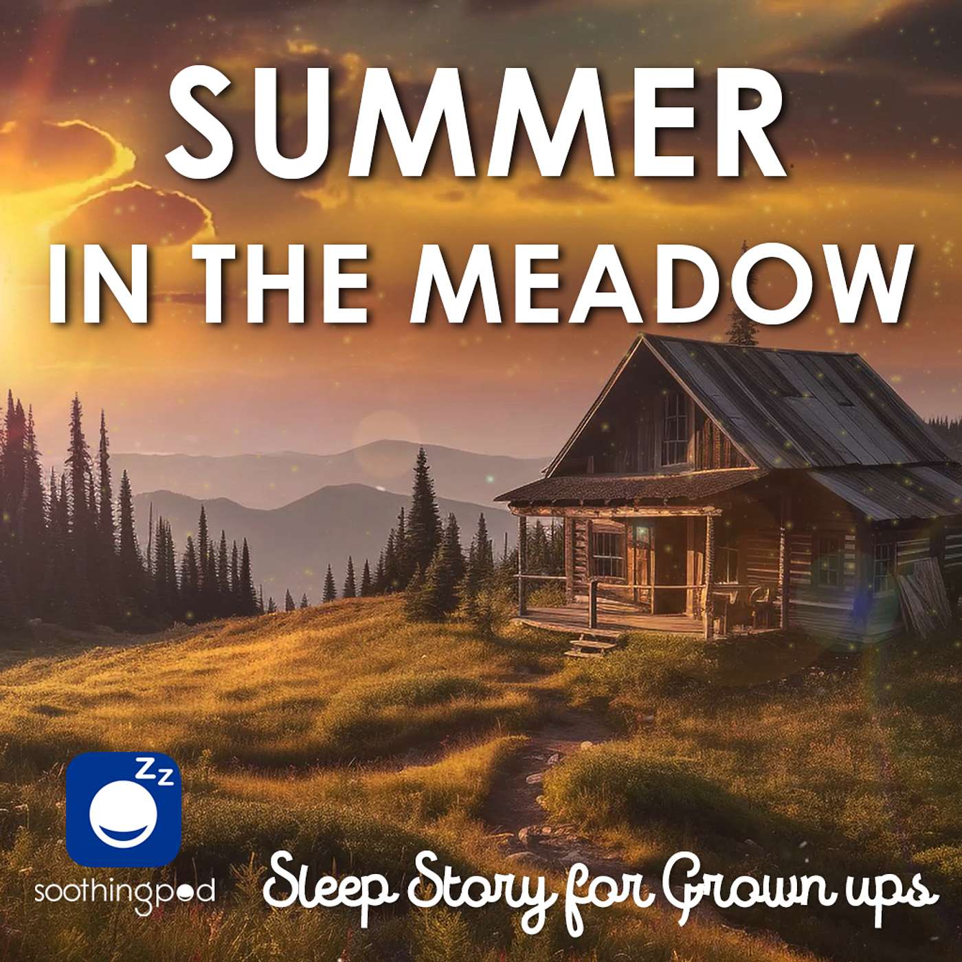 Summer in The Meadow | Sleep Story for Grown Ups | Sleepy Summer Journey