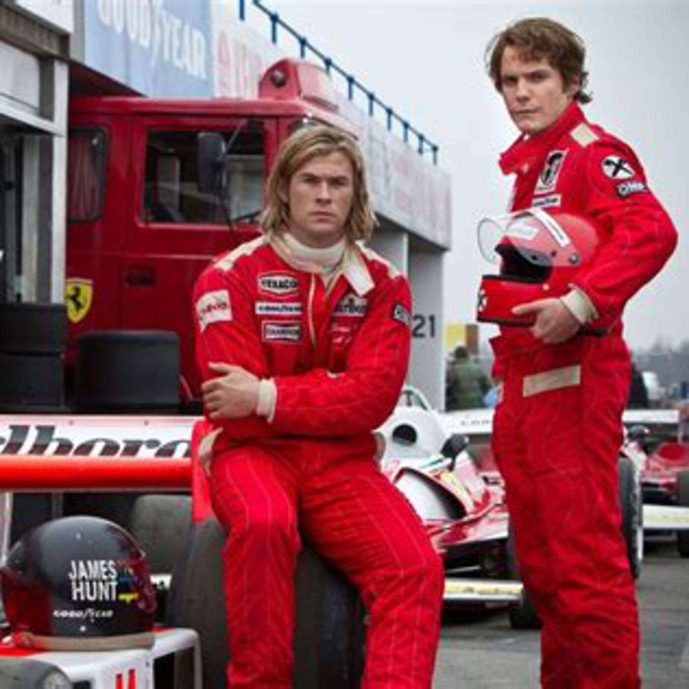 Rush (2013), plus F1 racing history episode artwork