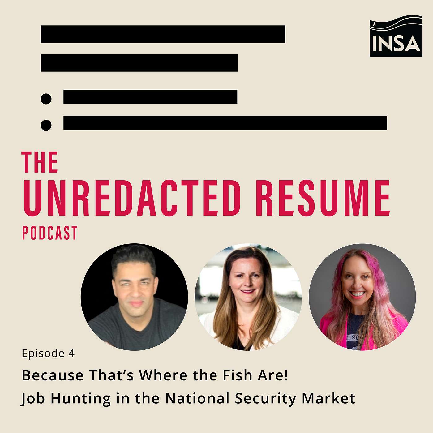 The Unredacted Resume: Because That's Where the Fish Are! Job Hunting in the NatSec Market