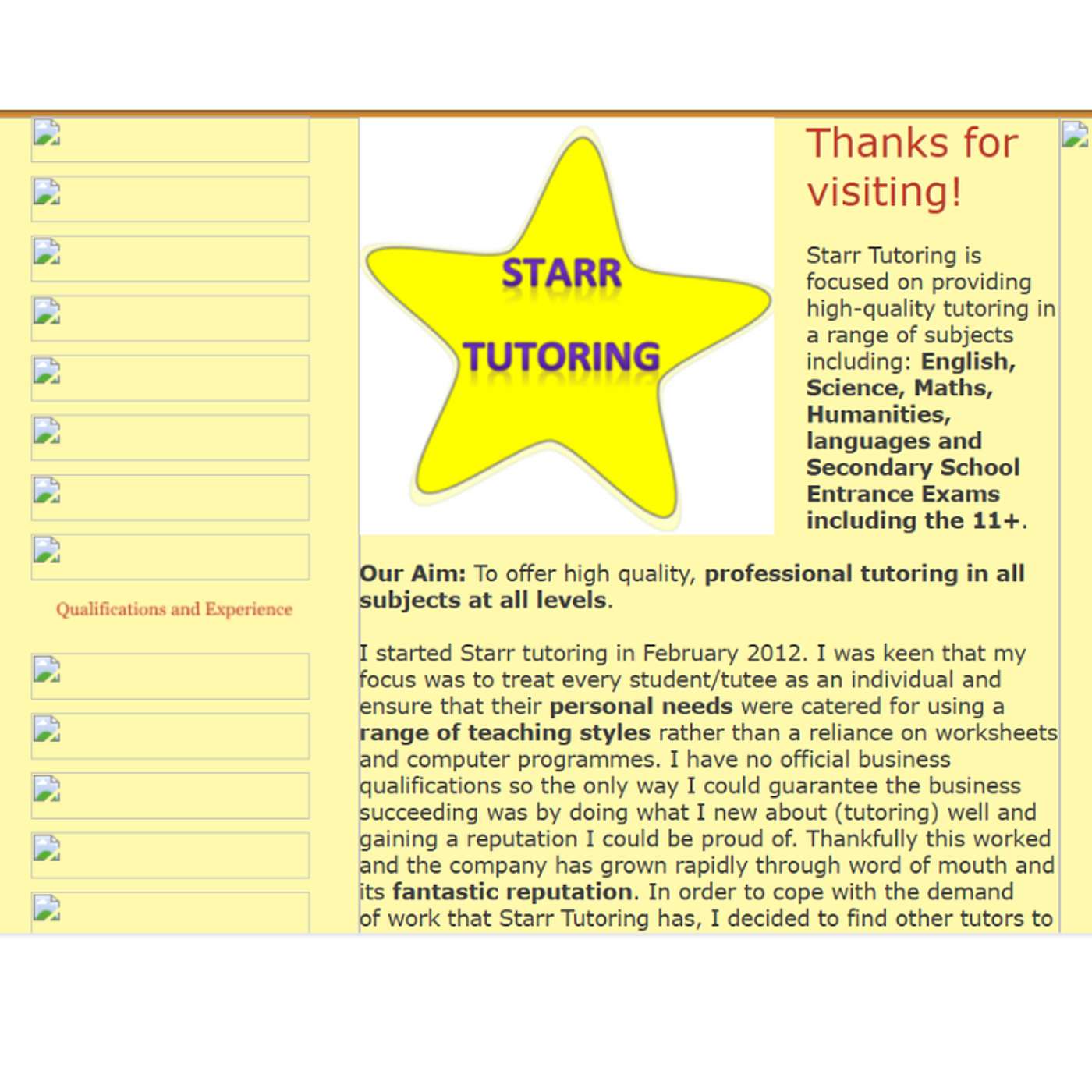 The Clara James Approach to learning