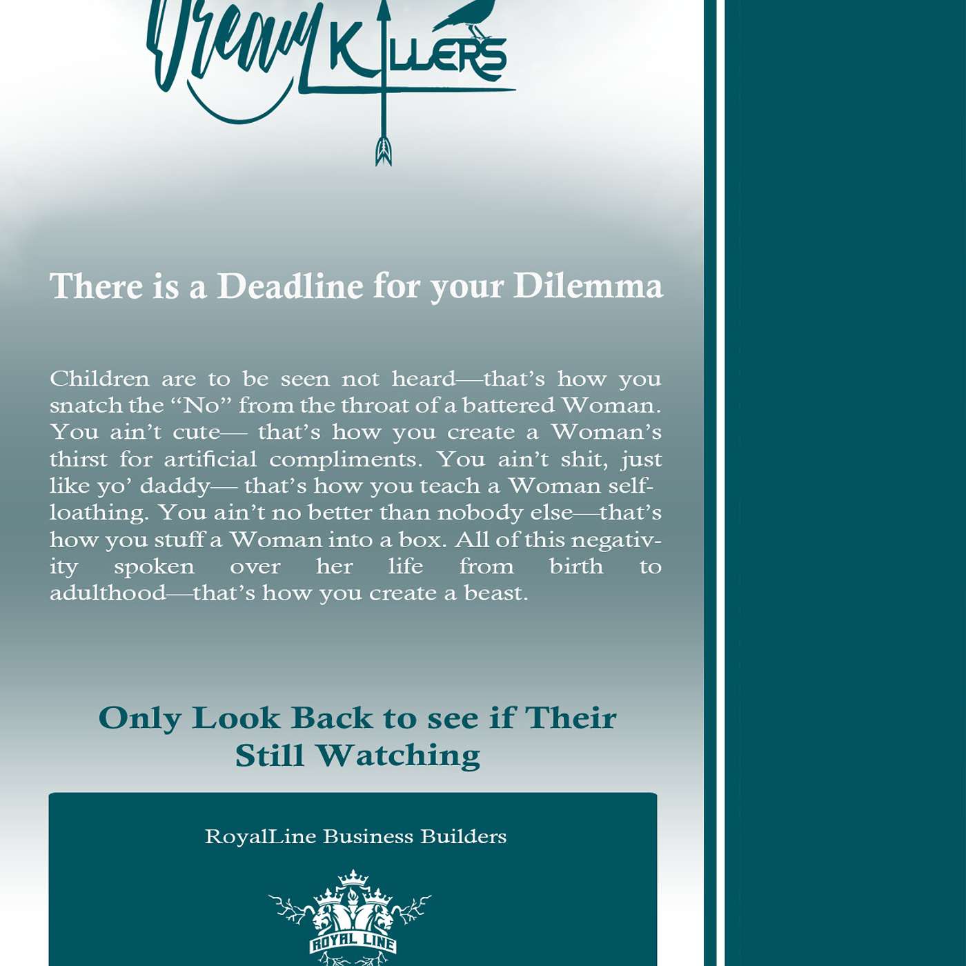 How to identify the 'Dream Killers" in your life podcast artwork