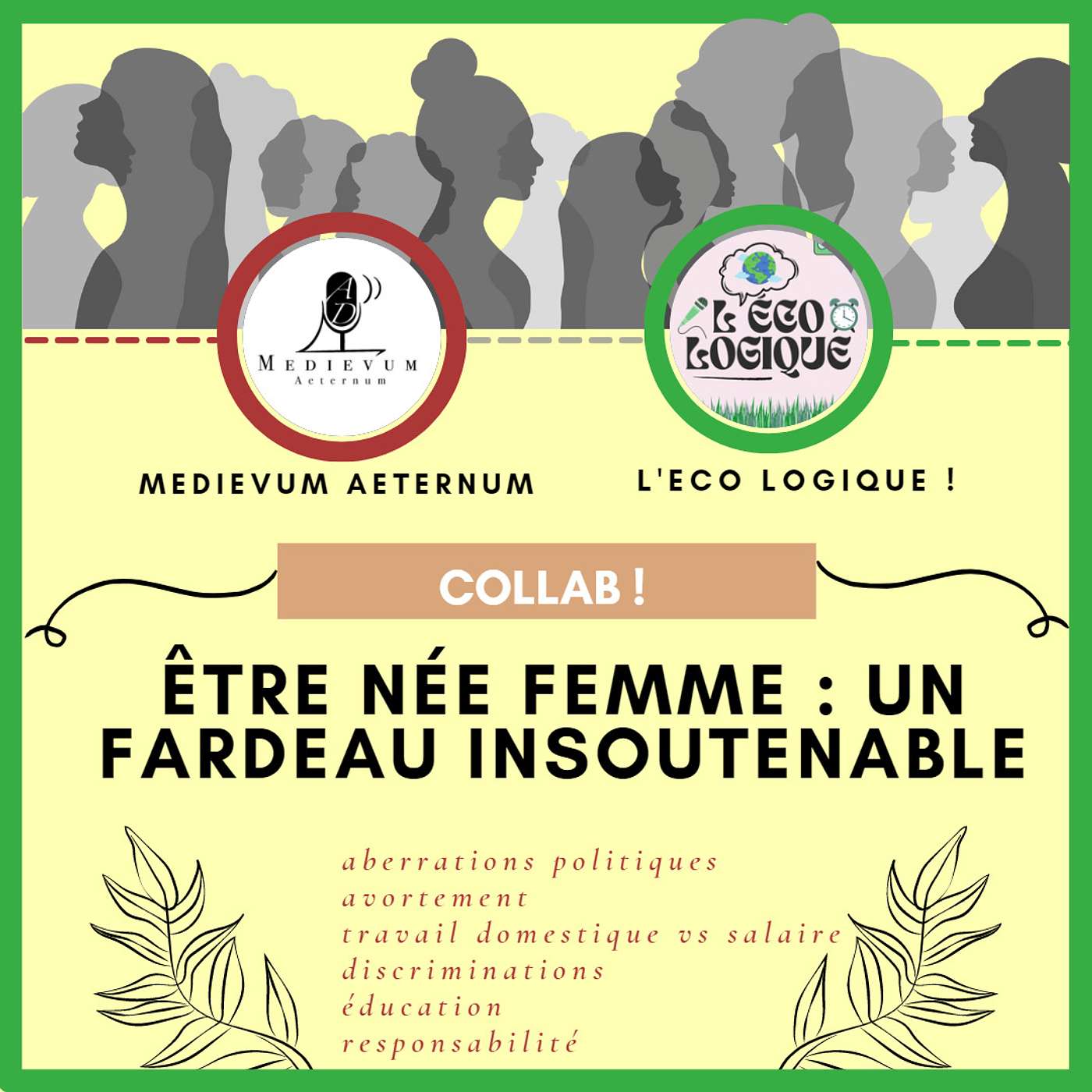 Être née femme : un fardeau insoutenable