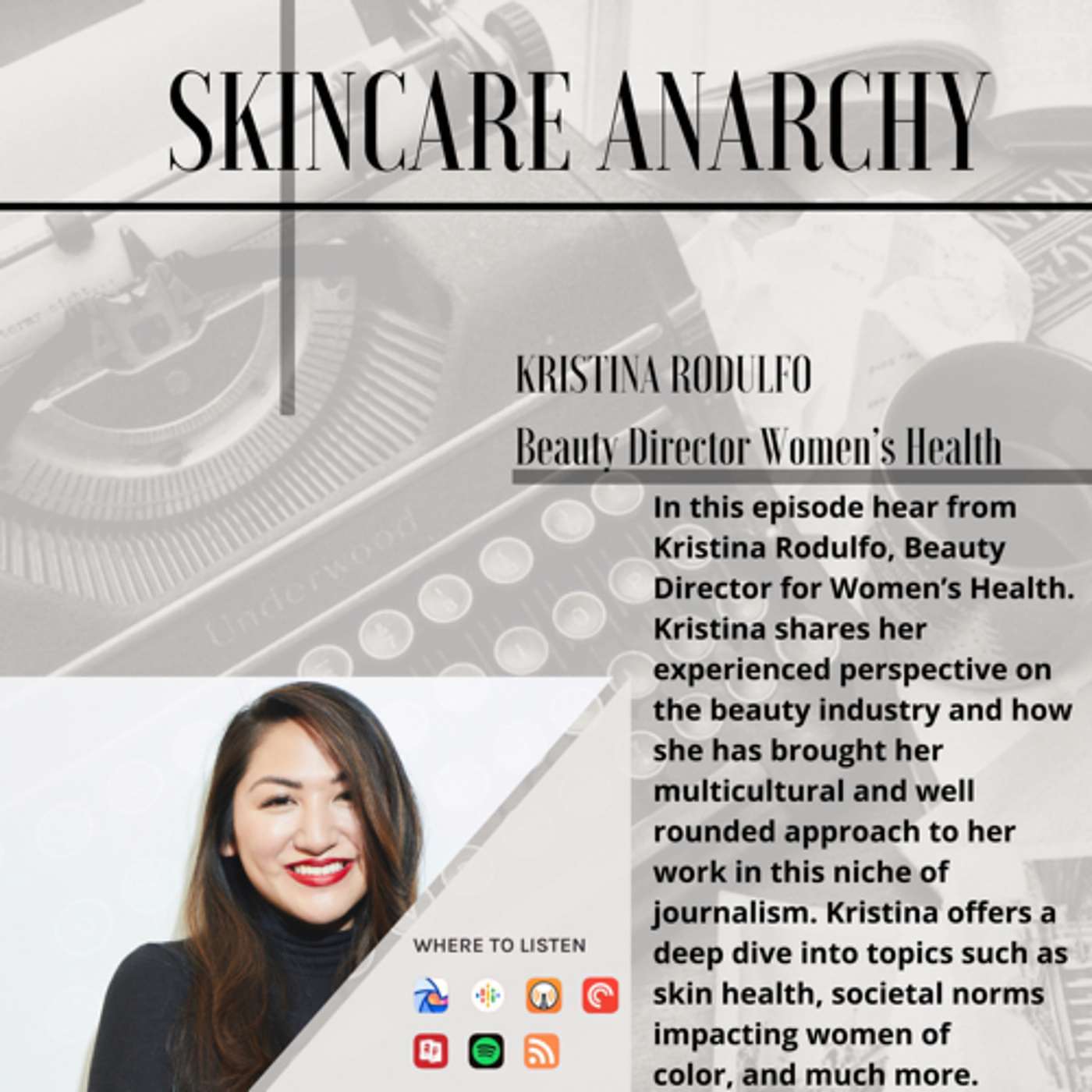 Kristina Rodulfo, Beauty Director Women’s Health