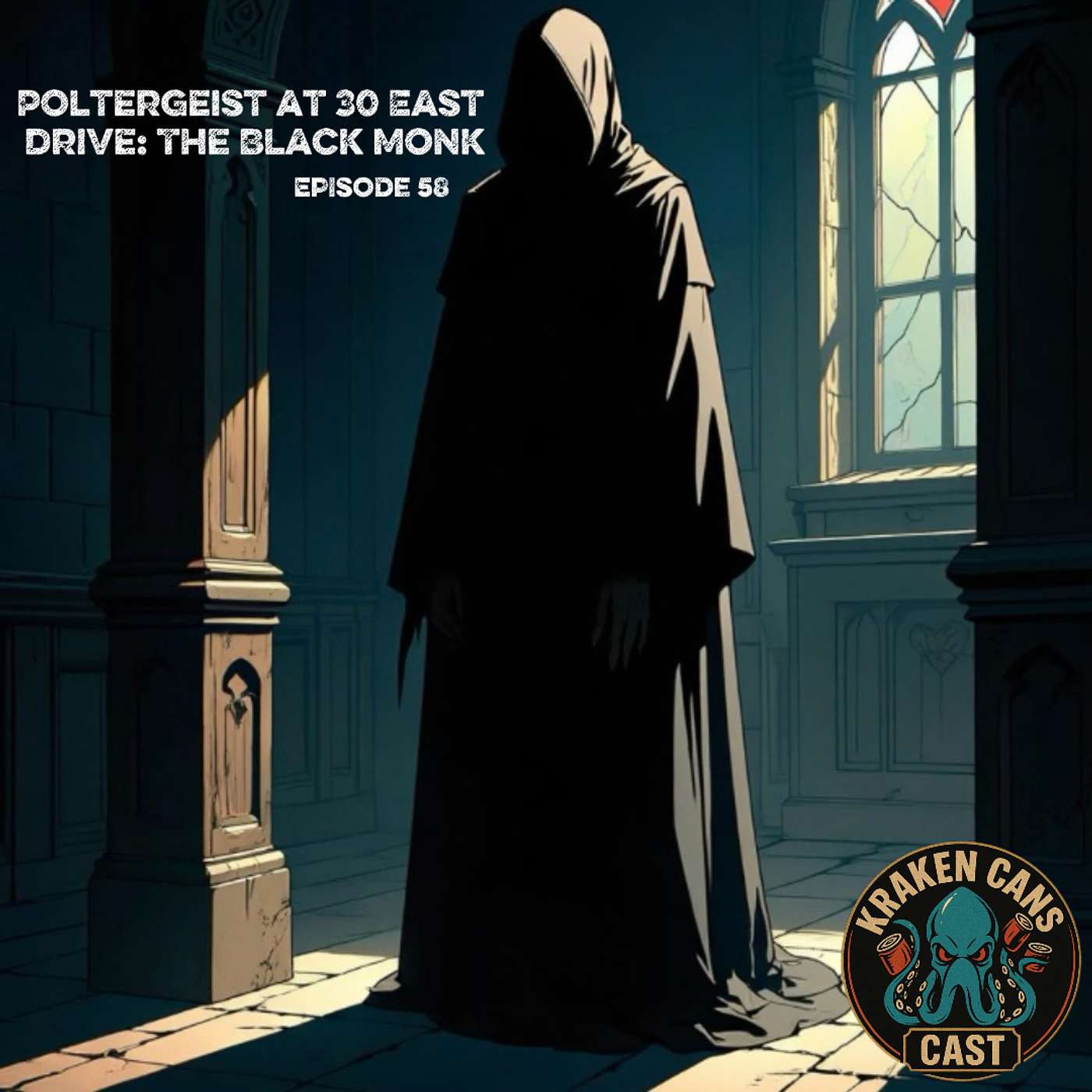 Ep. 58 Poltergeist at 30 East Drive: The Black Monk