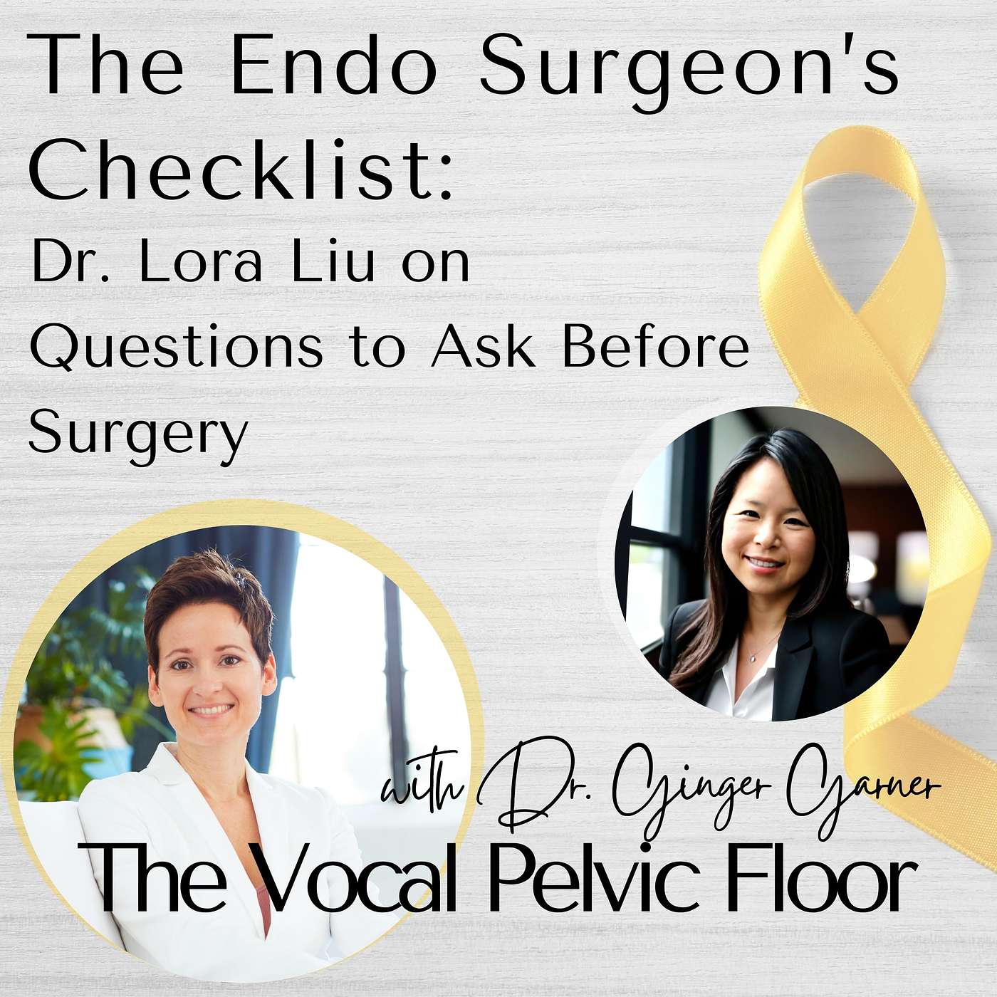 The Vocal Pelvic Floor with Dr. Ginger Garner