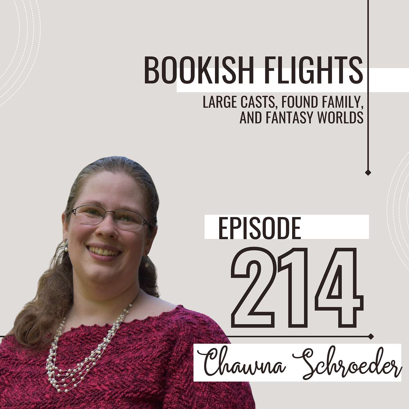 Large Casts, Found Family, & Fantasy Worlds with Chawna Schroeder (E214)