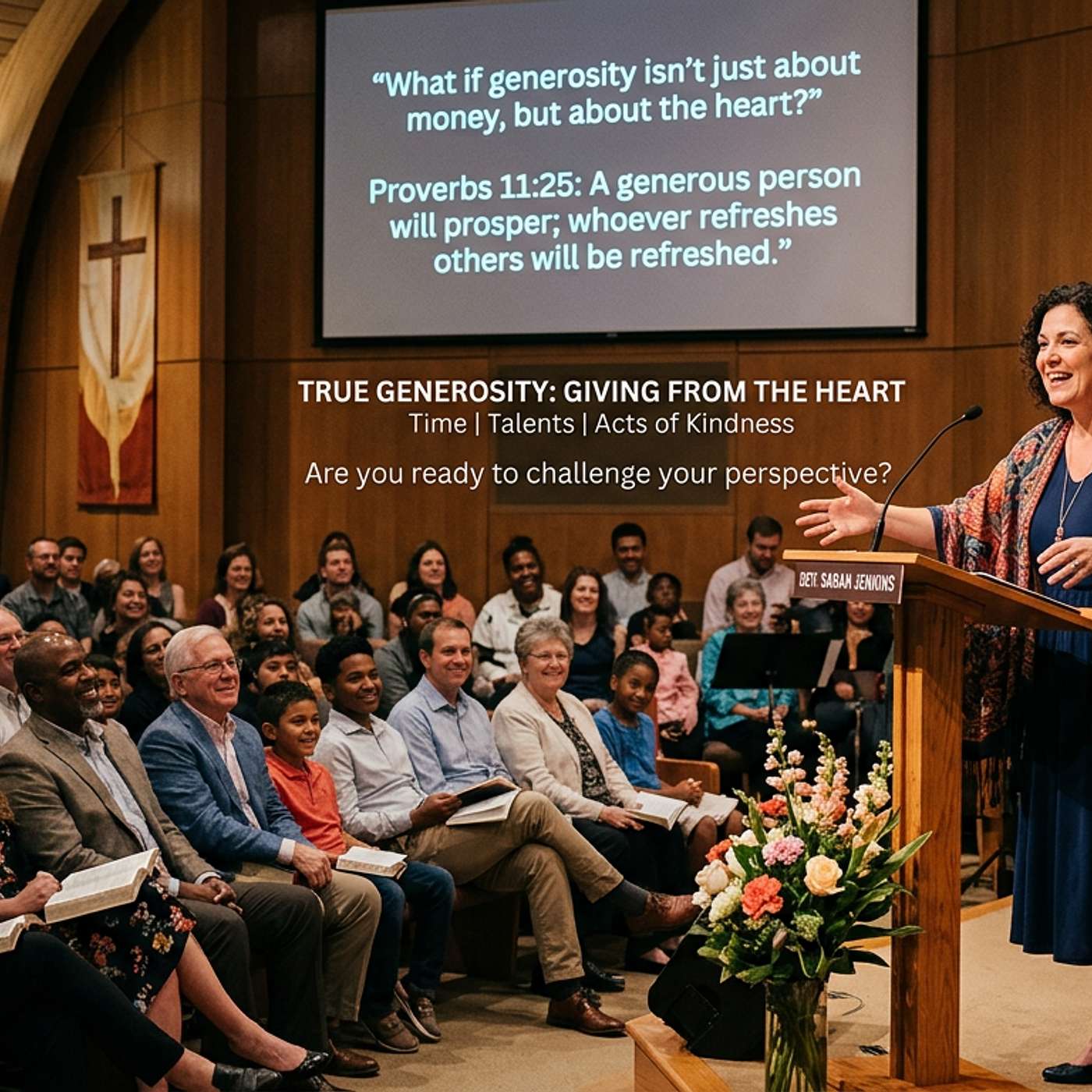 Proverbs 11:25 Generous giving and refreshing others brings abundant blessings in return. episode artwork