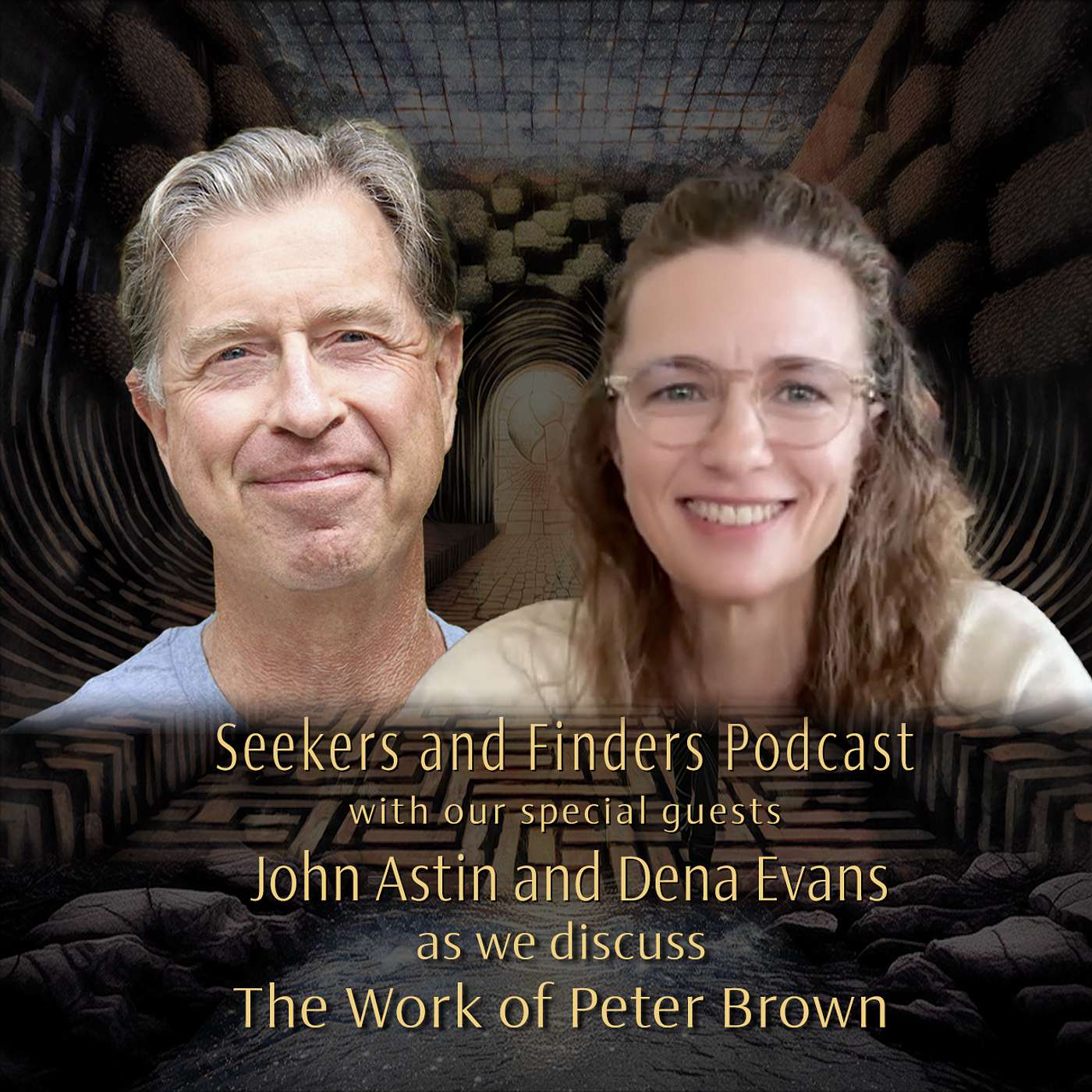 John Astin and Dena Evans discuss the work of Peter Brown