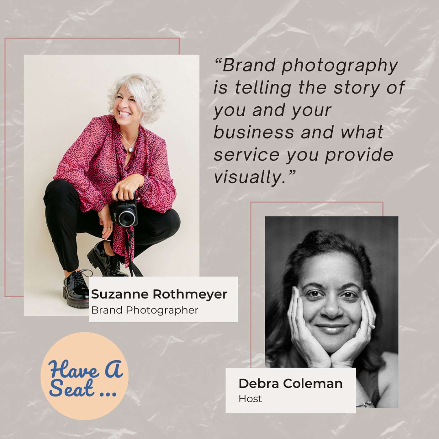 Picture Perfect: Unveiling the Art of Brand Photography for Women 40+ with Suzanne Rothmeyer