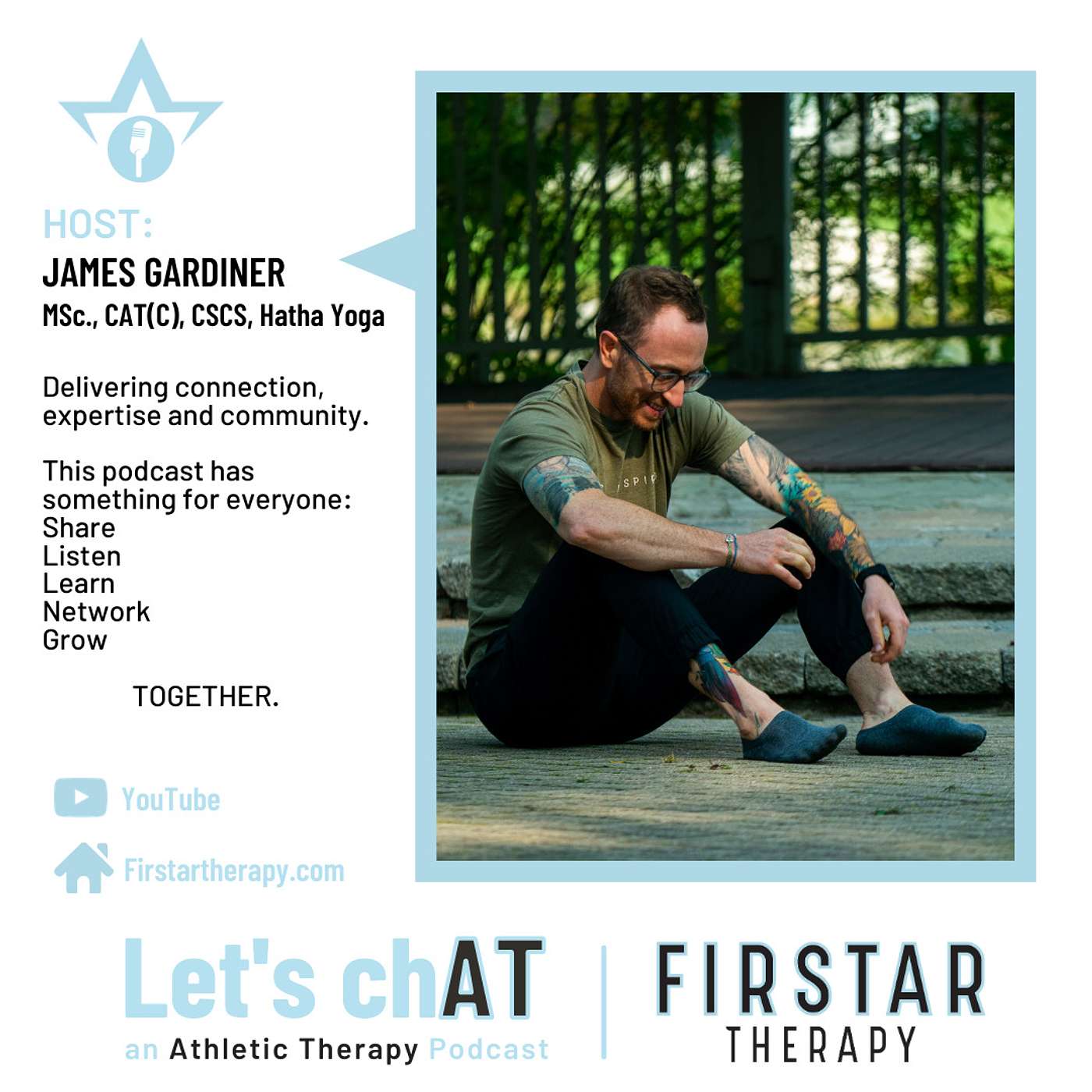 FIRSTAR Let\'s chAT: an Athletic Therapy podcast | Official Podcast of WFATT