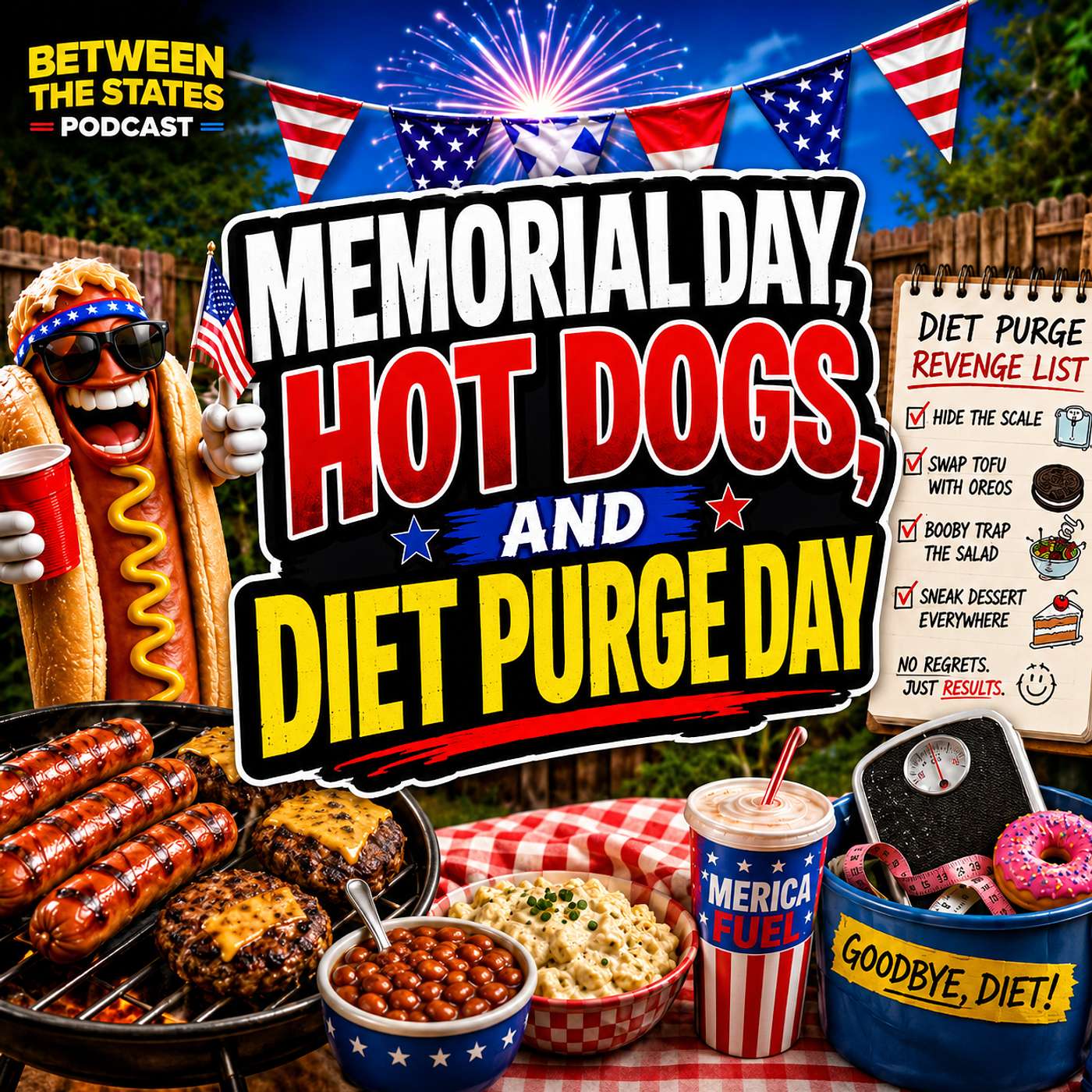 Memorial Day, Hot Dogs, and Diet Purge Day episode artwork