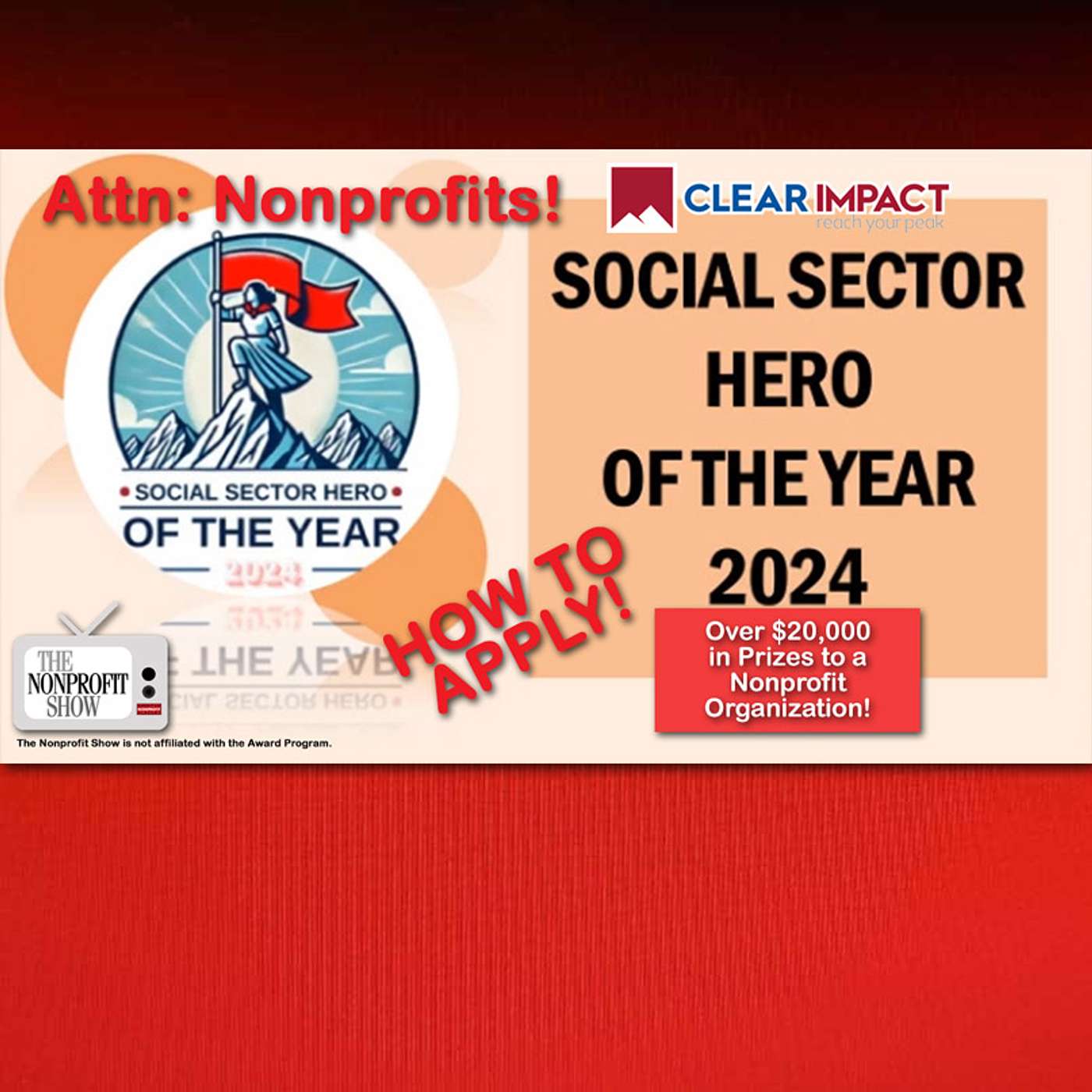 Social Sector Hero Award: $20,000 for Nonprofits Creating Real Change!