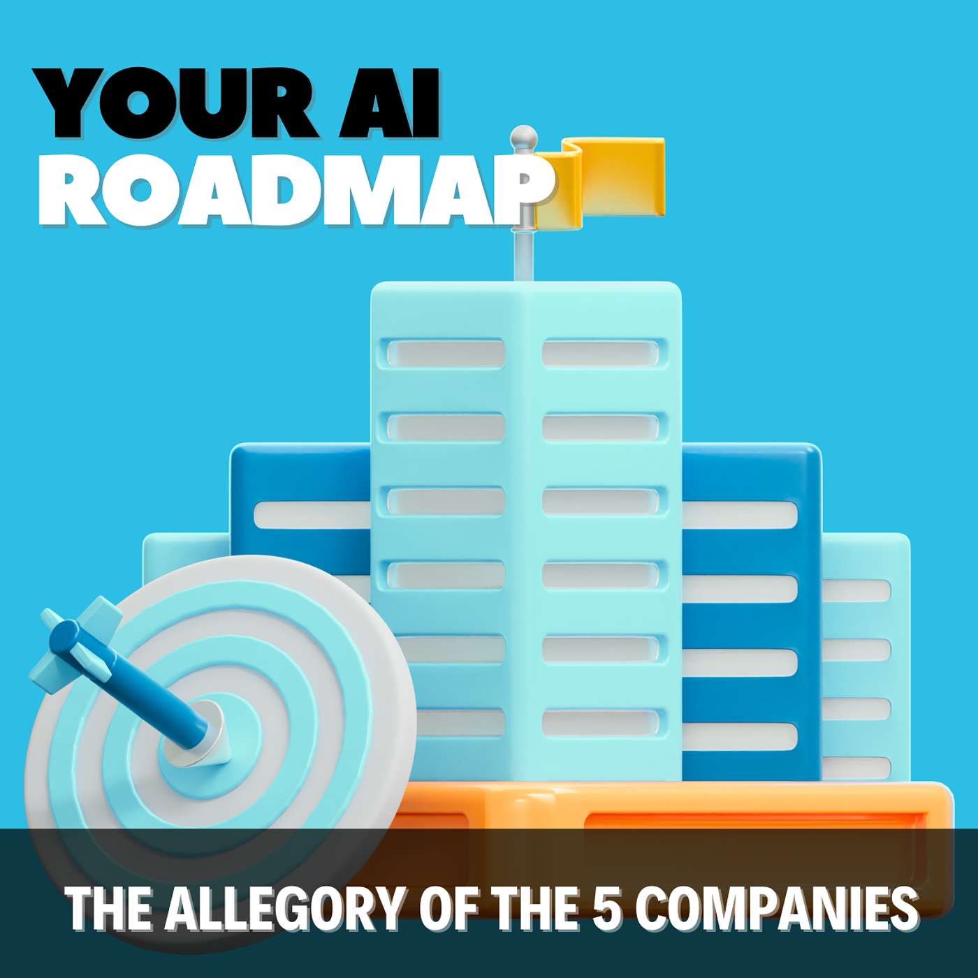 cover of episode Allegory of the 5 Companies: Which Do YOU Believe Will Be Around in a Decade?