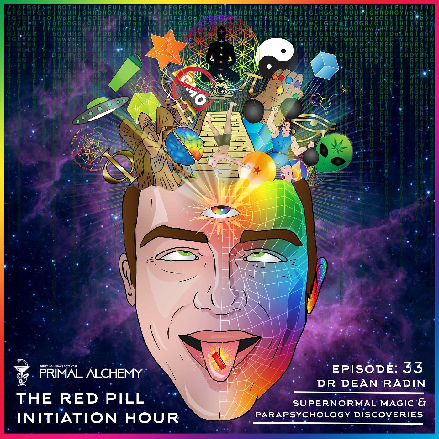 Ep 33 - Dr Dean Radin - Supernormal Magick & Parapsychology Discoveries