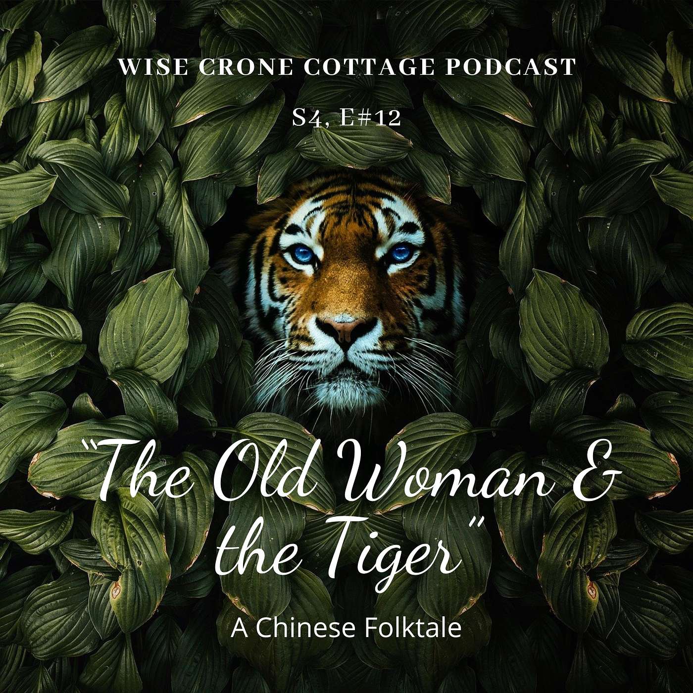 Wise Crone Cottage Podcast - "The Old Woman and the Tiger" - A Chinese folk tale (S4, E12)