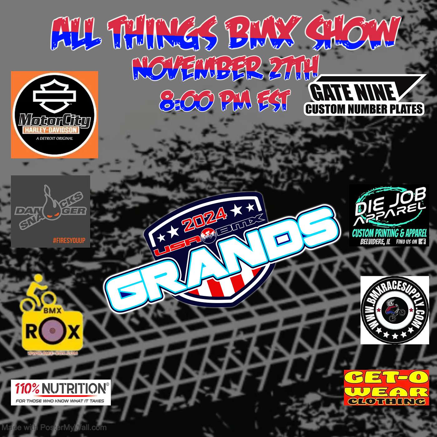 All Things BMX Show With The Fam At Grands