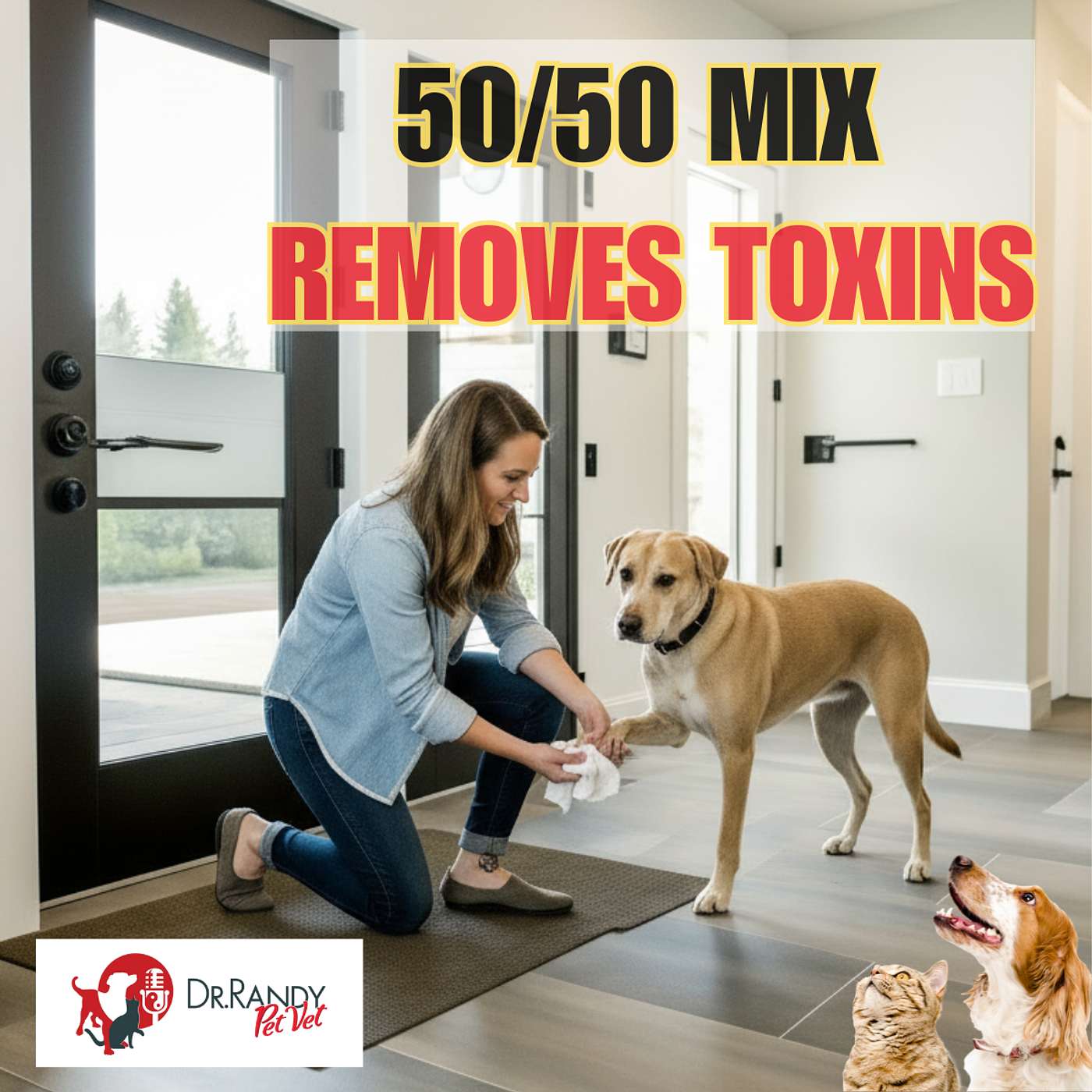 Use THIS to Clean Your Dog's Paws