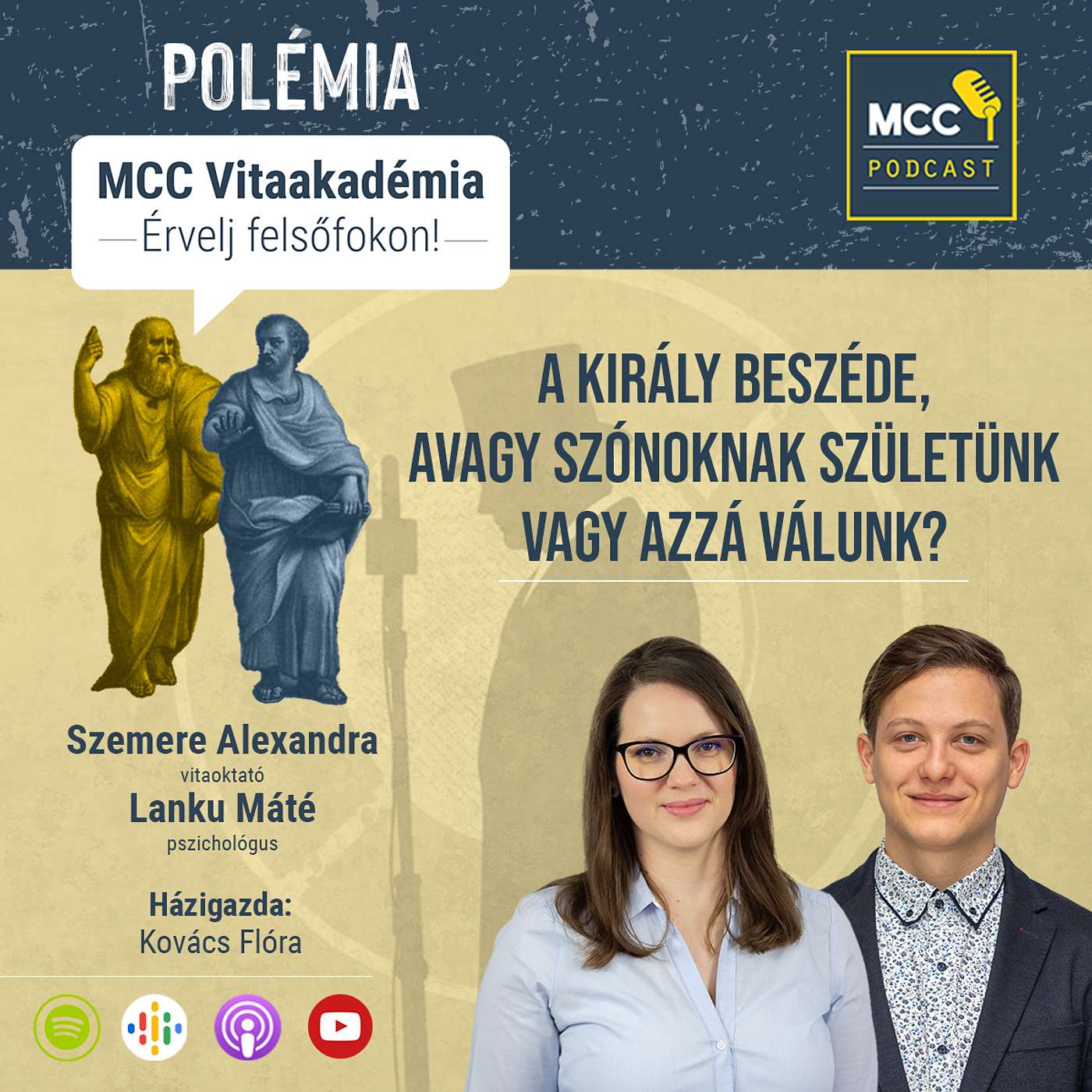 Polémia | A király beszéde, avagy szónoknak születünk vagy azzá válunk? episode artwork