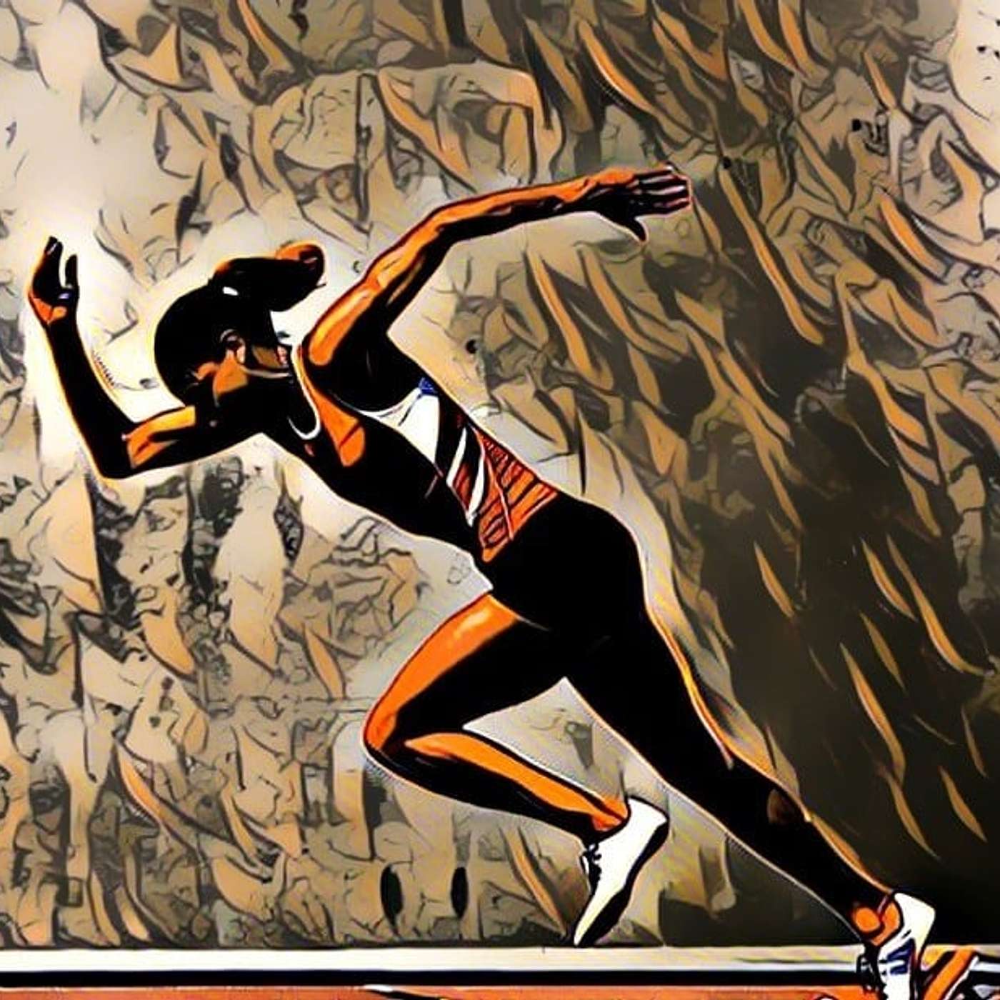 Banning the Fastest Woman in the World for using a PRD (Performance Reducing Drug):  When the animals (WADA) run the zoo! episode artwork