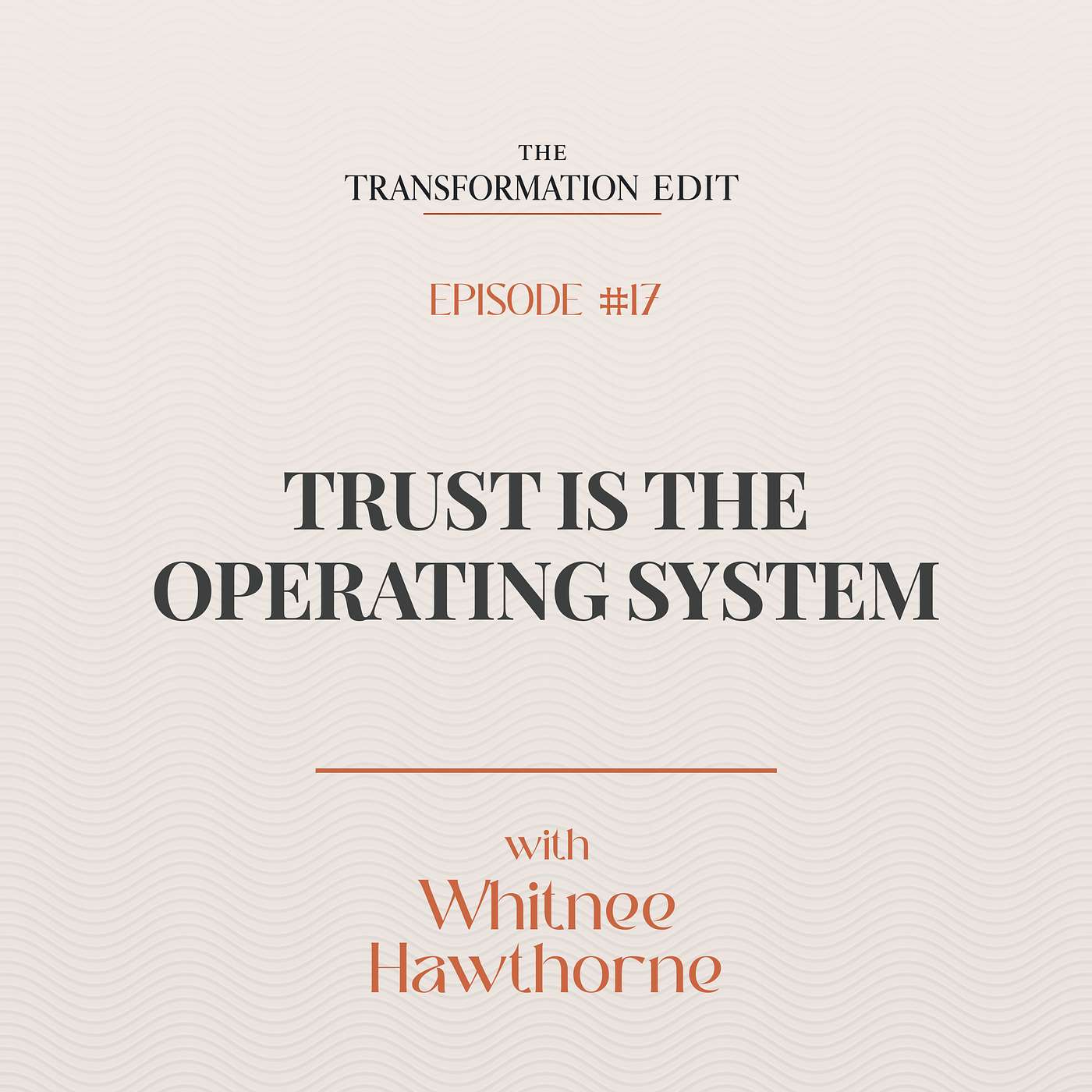 Episode 17: Trust Is the Operating System episode artwork