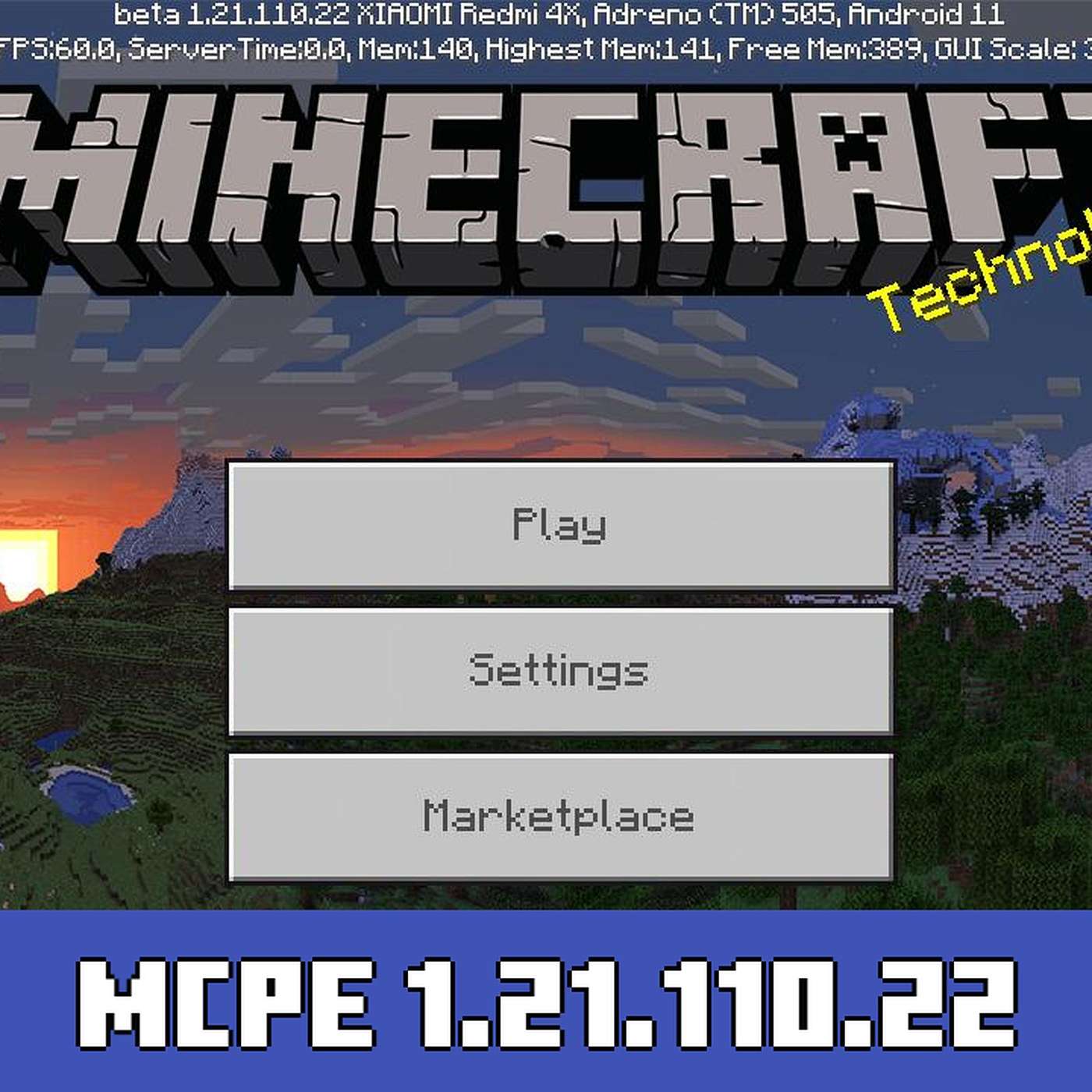 Minecraft 1.21.110.20 APK Baixar Última versão grátis Android 2025