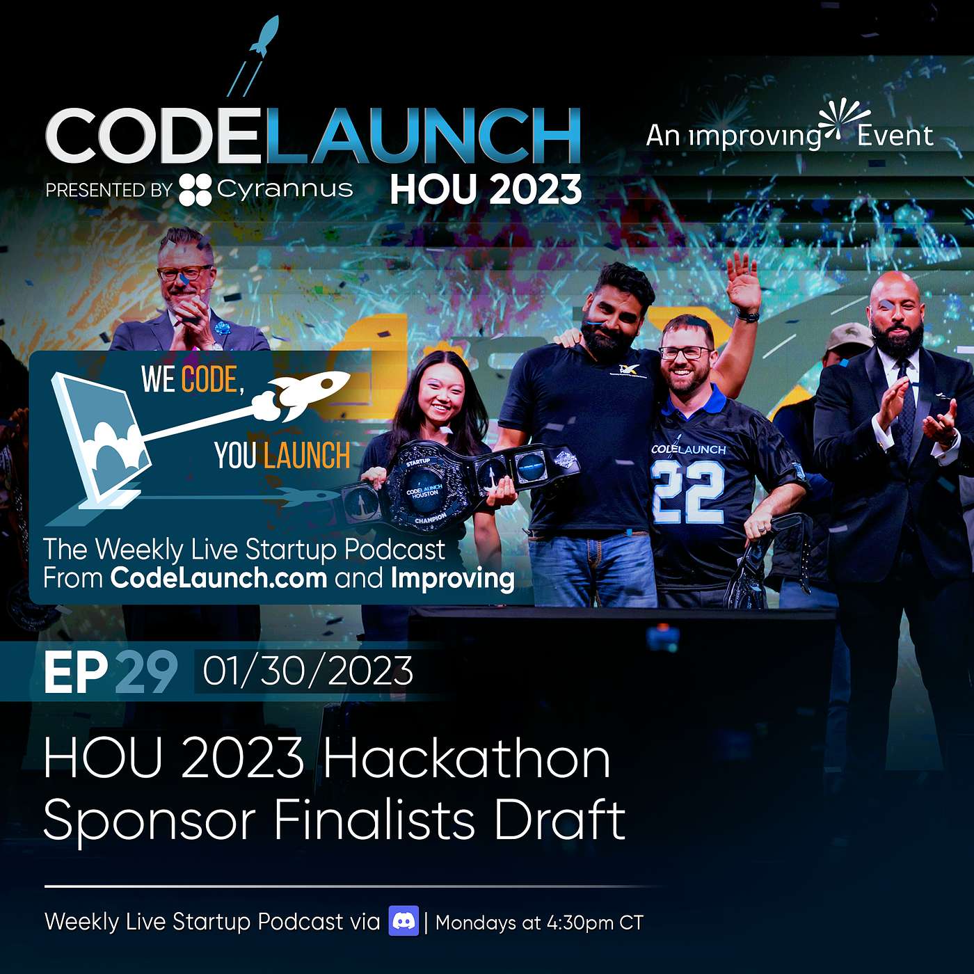 We Code, You Launch: The Startup Community Podcast From CodeLaunch & Improving