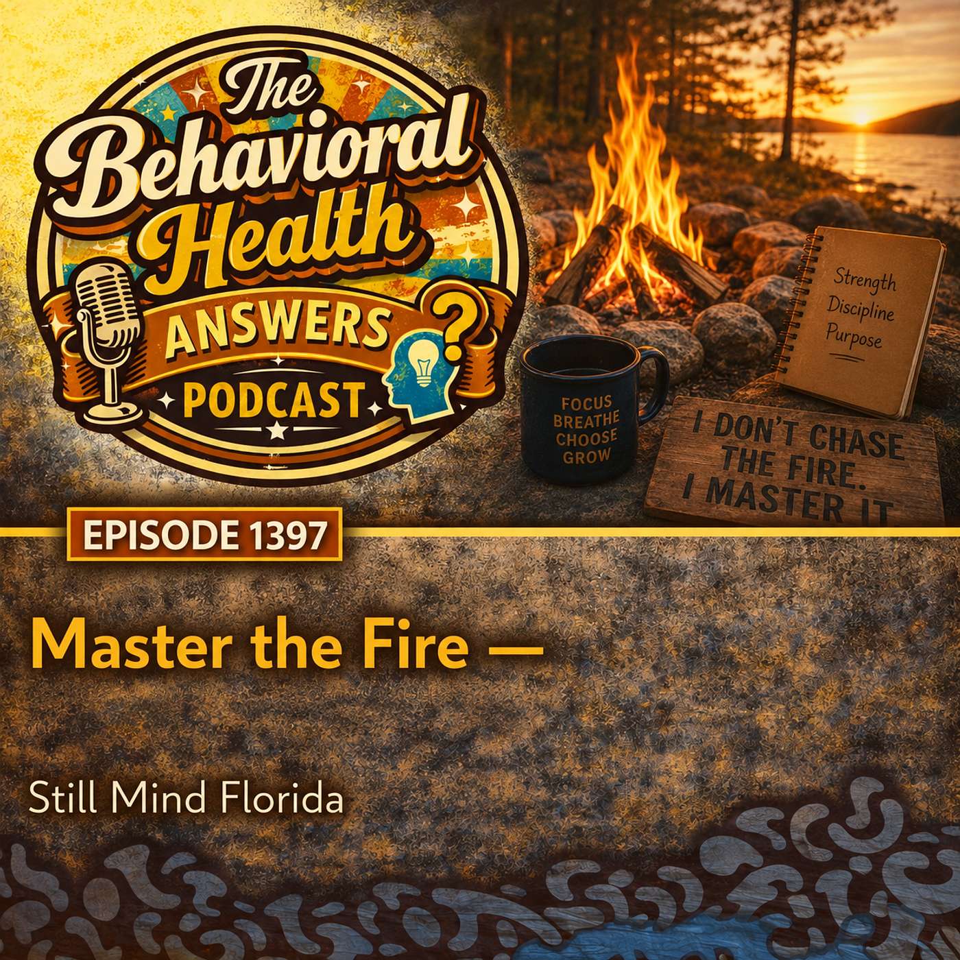 Episode 1397: Master the Fire | Still Mind Florida episode artwork