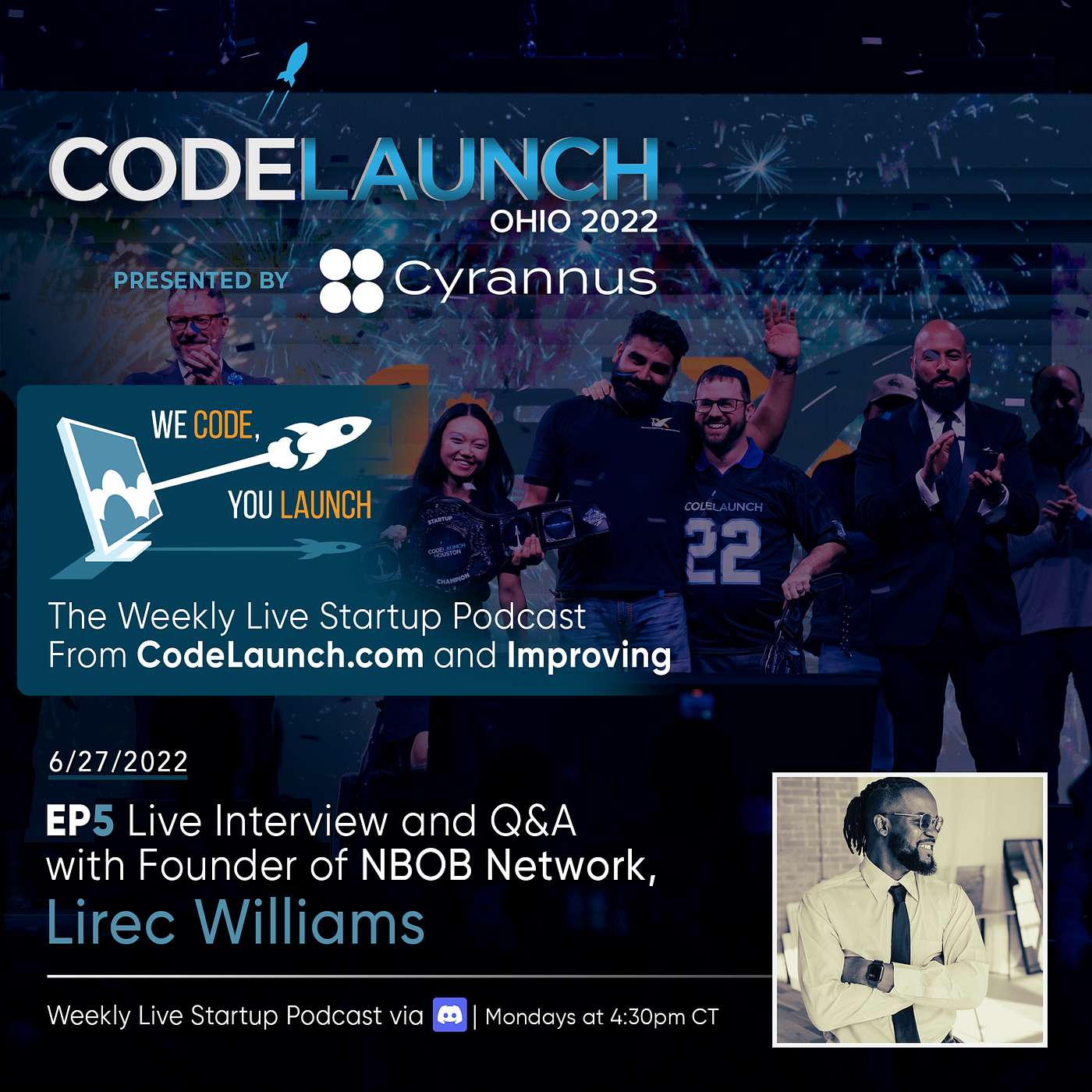 Ep. 5 | Interview with Lirec Williams, Founder of National Black-Owned Business Network episode artwork