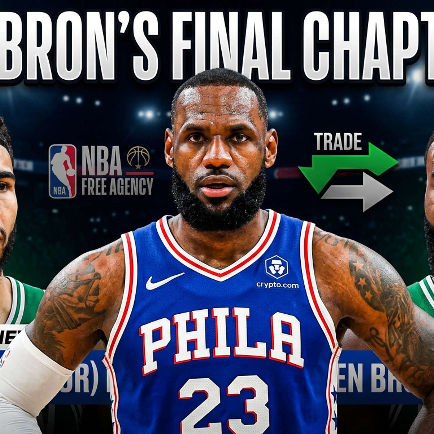 Episode 201 | LeBron's Final Chapter, Tatum Backstabs JB? & More NBA Talk! episode artwork