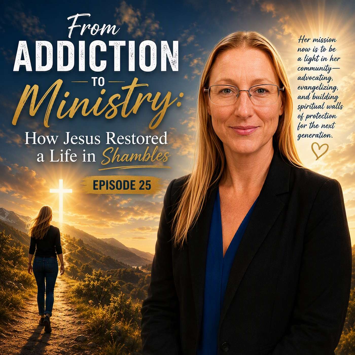 Episode 25 - From Addiction to Ministry: How Jesus Restored a Life in Shambles episode artwork