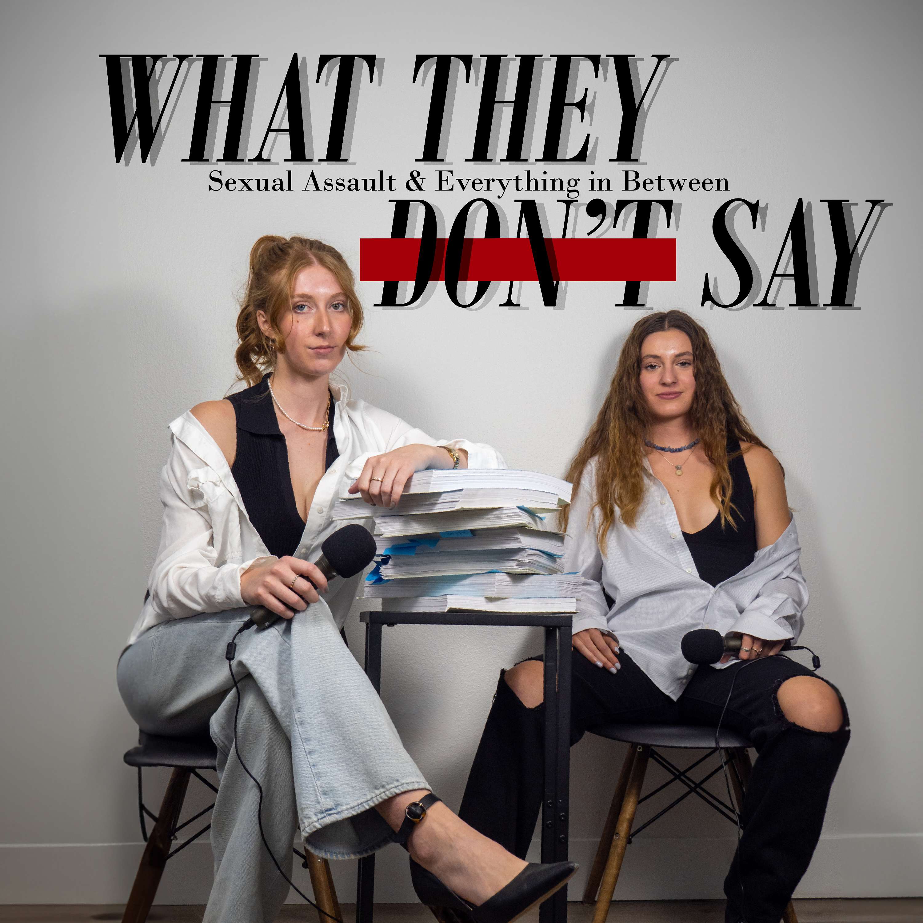 What They Don't Say: Sexual Assault and Everything in Between podcast artwork
