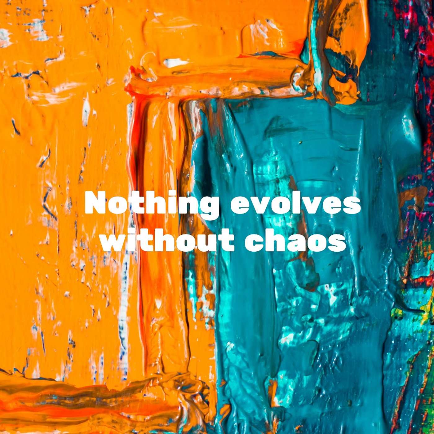 #277 Nothing evolves without chaos episode artwork